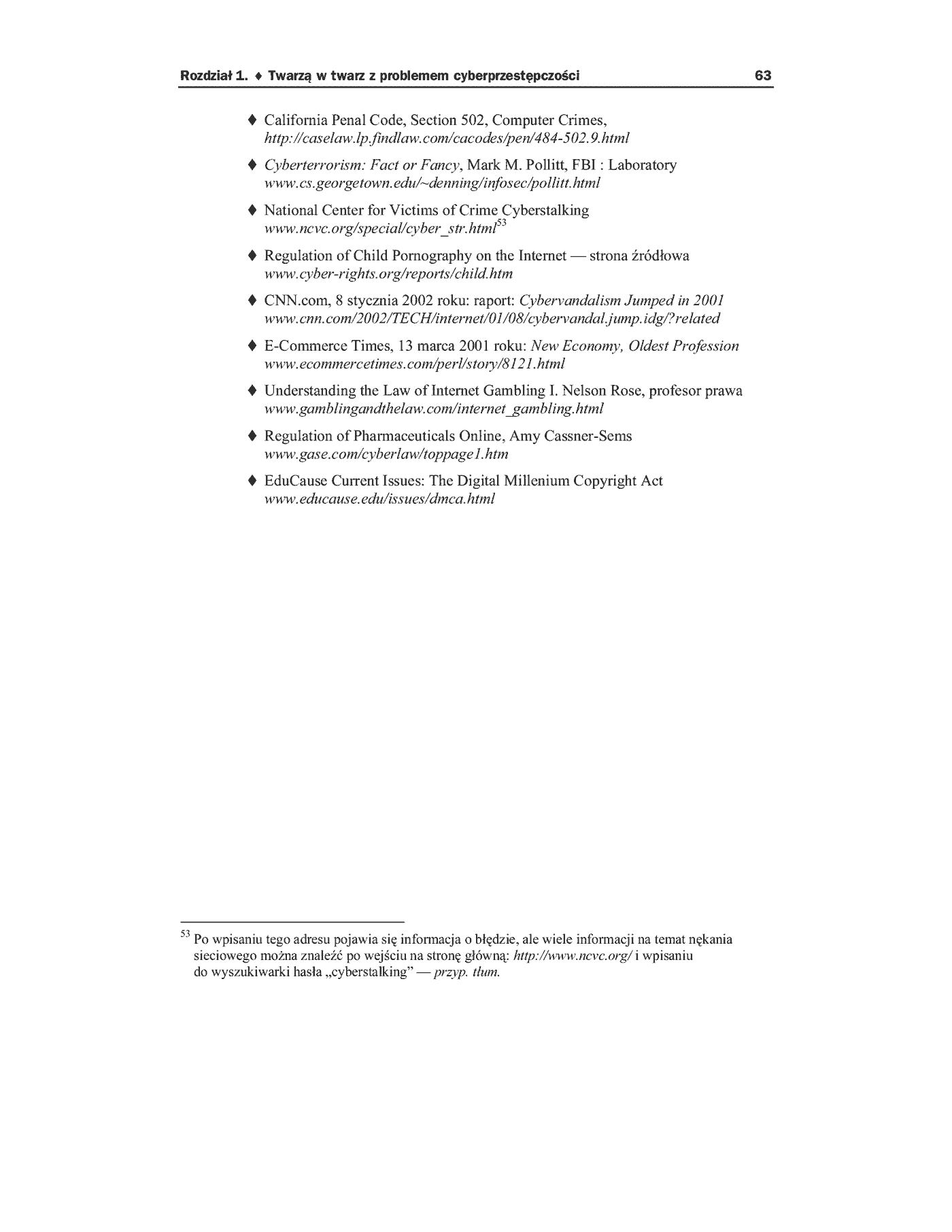 Fragment „Cyberprzestępczość. Jak walczyć z łamaniem prawa w Sieci” — strona 50 z 50