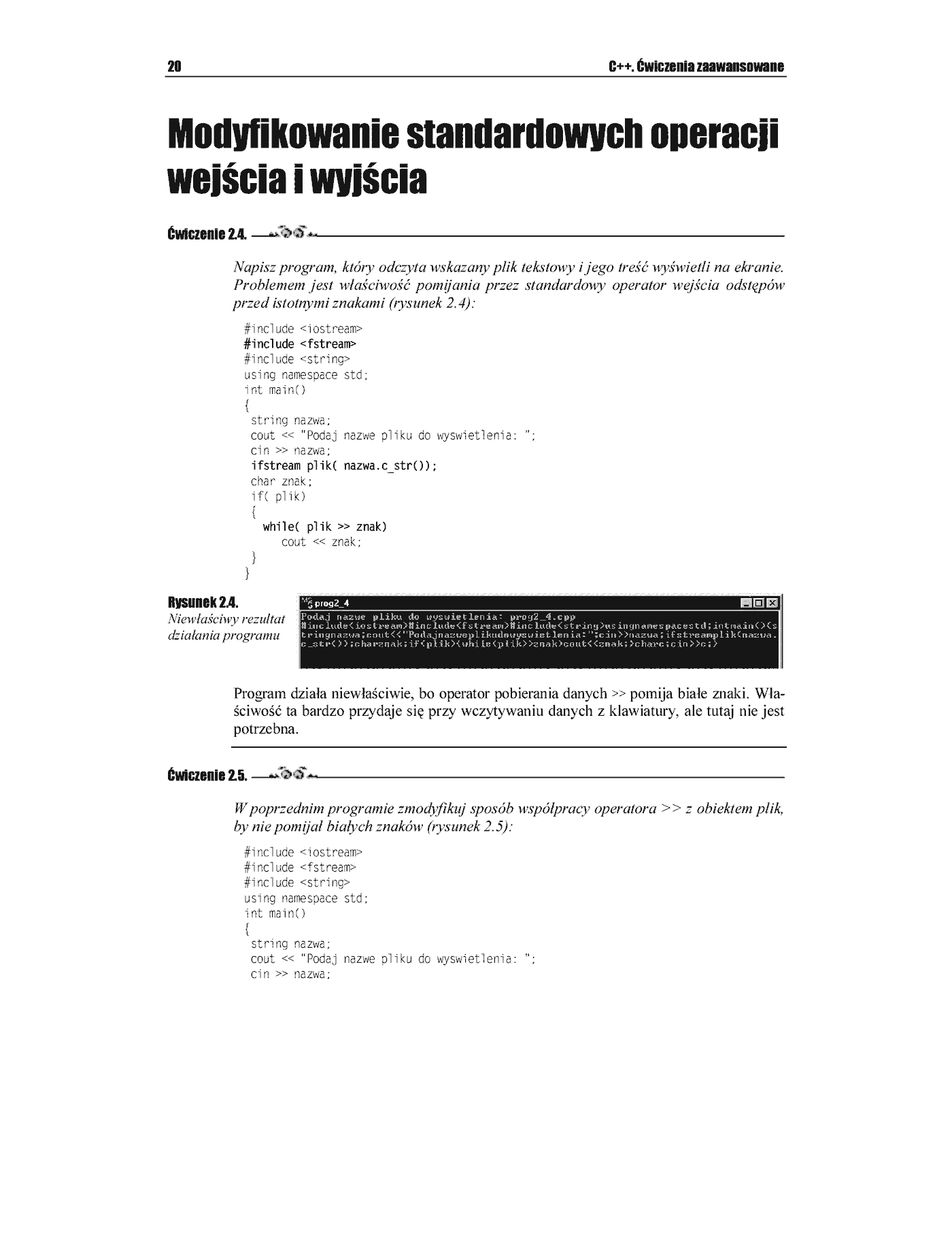 Fragment „C++. Ćwiczenia zaawansowane” — strona 7 z 10