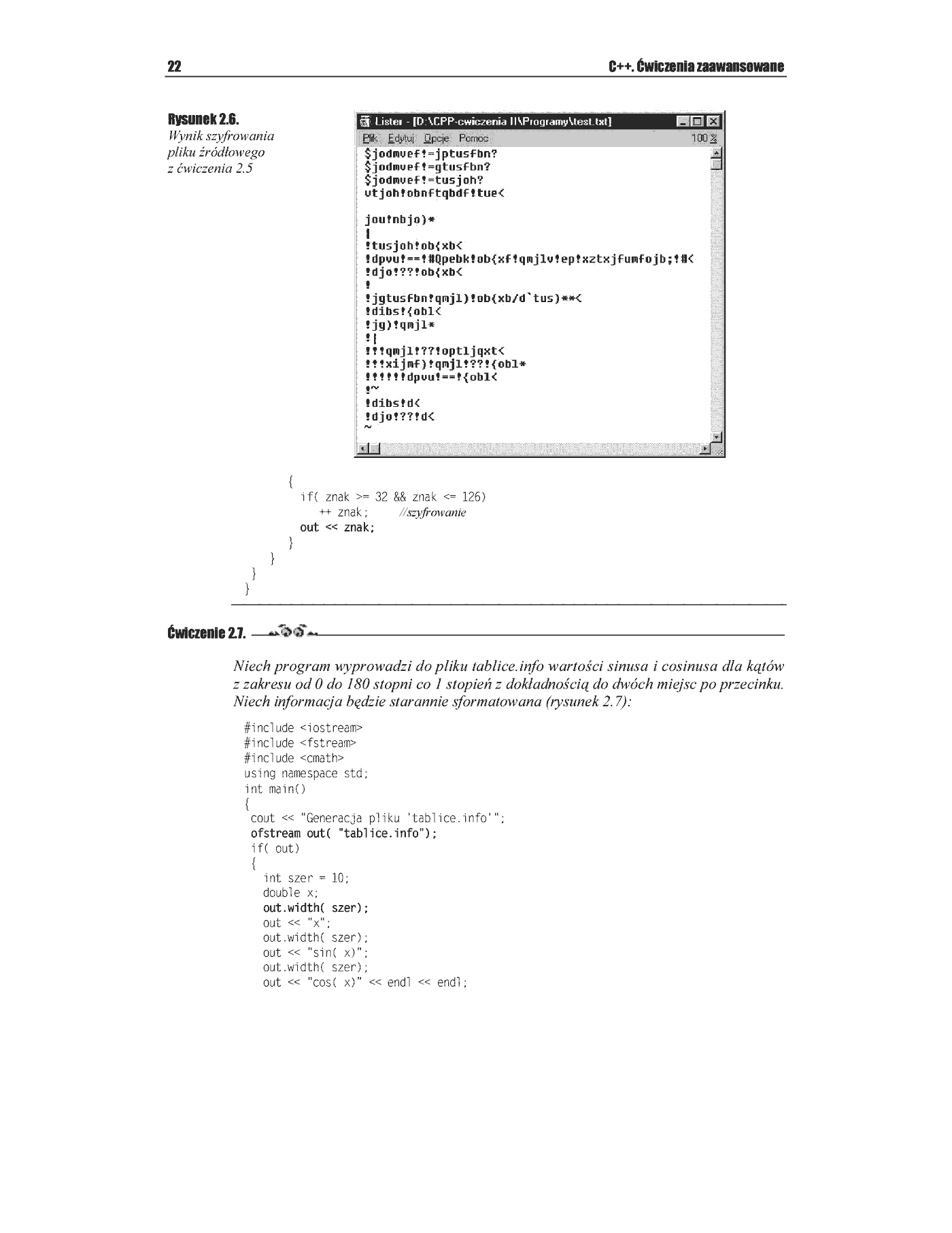 Fragment „C++. Ćwiczenia zaawansowane” — strona 9 z 10