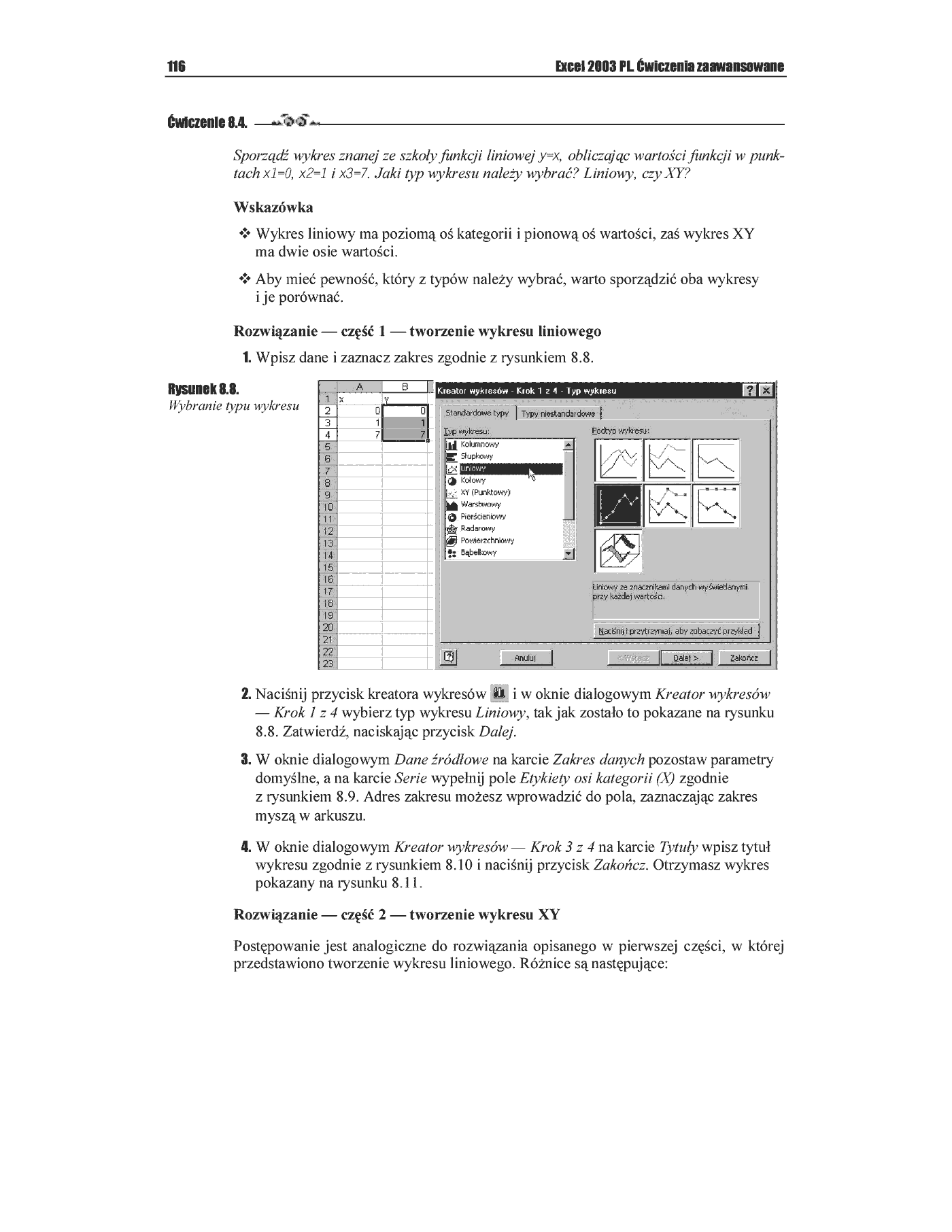Fragment „Excel 2003 PL. Ćwiczenia zaawansowane” — strona 9 z 15