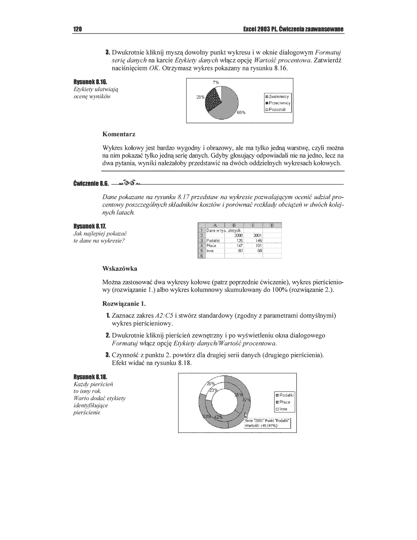 Fragment „Excel 2003 PL. Ćwiczenia zaawansowane” — strona 13 z 15