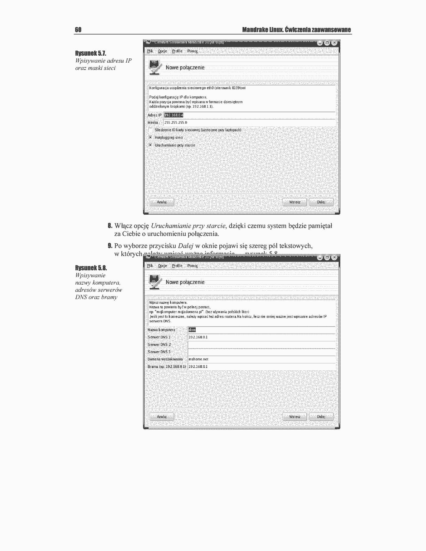 Fragment „Mandrake Linux. Ćwiczenia zaawansowane” — strona 9 z 16