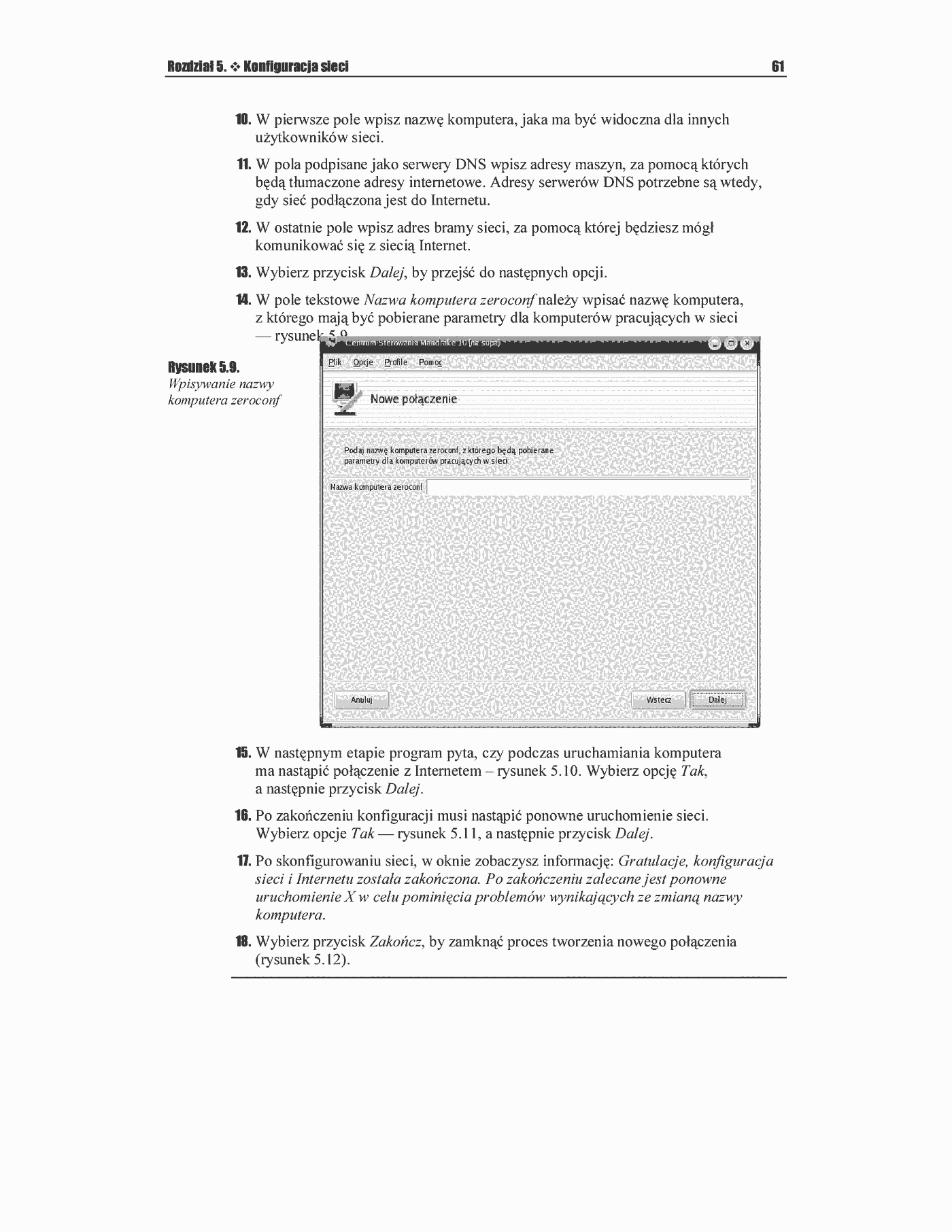 Fragment „Mandrake Linux. Ćwiczenia zaawansowane” — strona 10 z 16