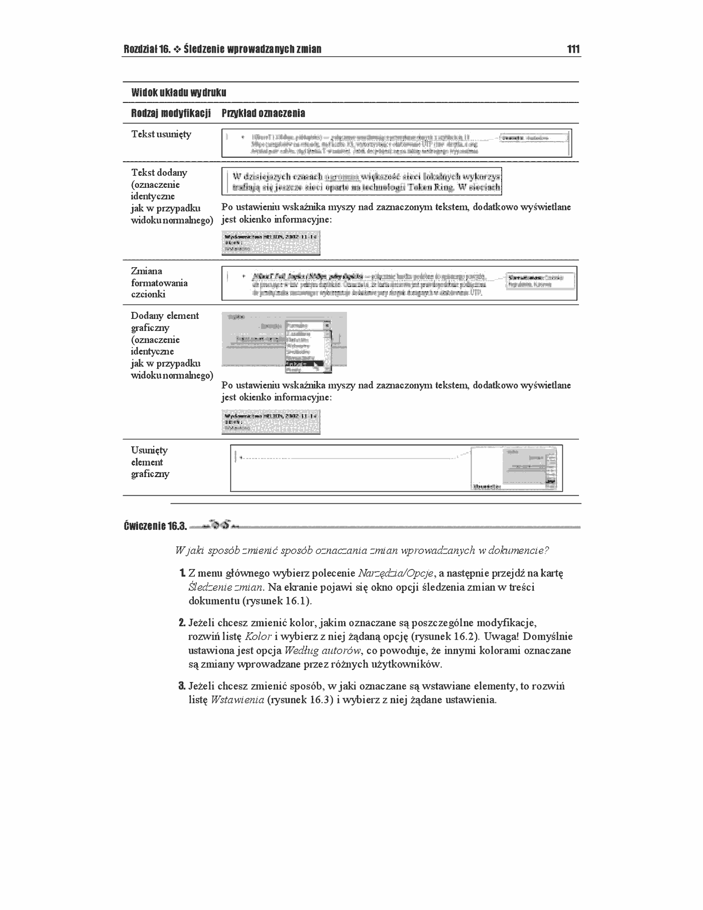 Fragment „Word 2002/XP. Ćwiczenia zaawansowane” — strona 6 z 12