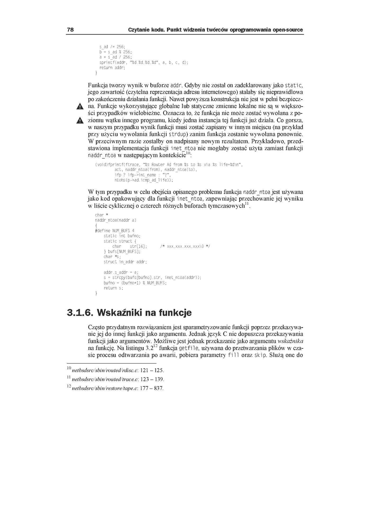 Fragment „Czytanie kodu. Punkt widzenia twórców oprogramowania open source” — strona 11 z 33
