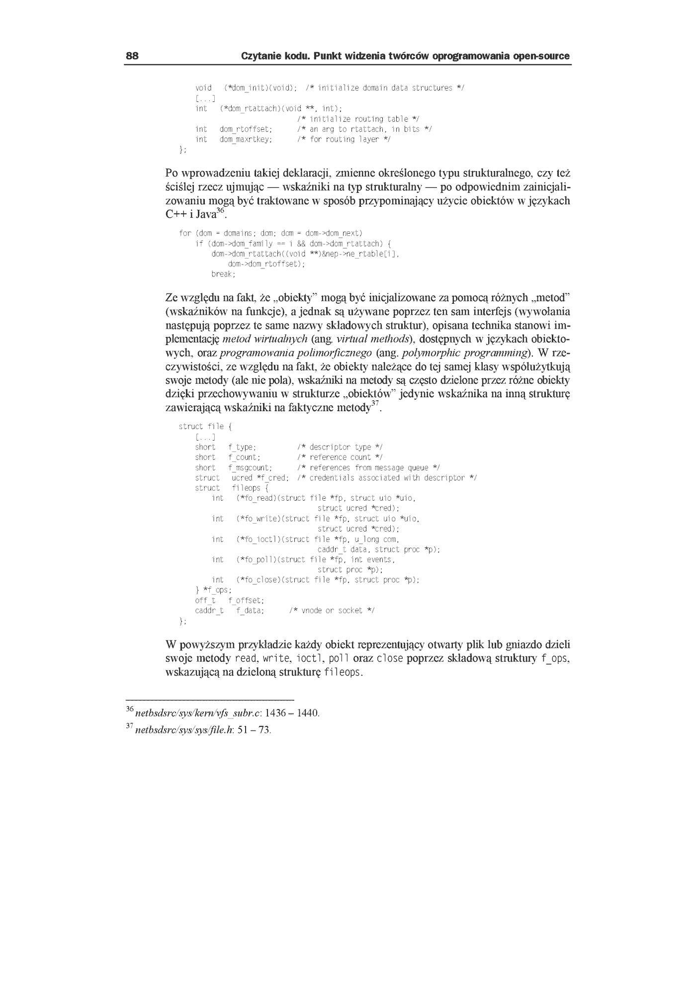 Fragment „Czytanie kodu. Punkt widzenia twórców oprogramowania open source” — strona 21 z 33