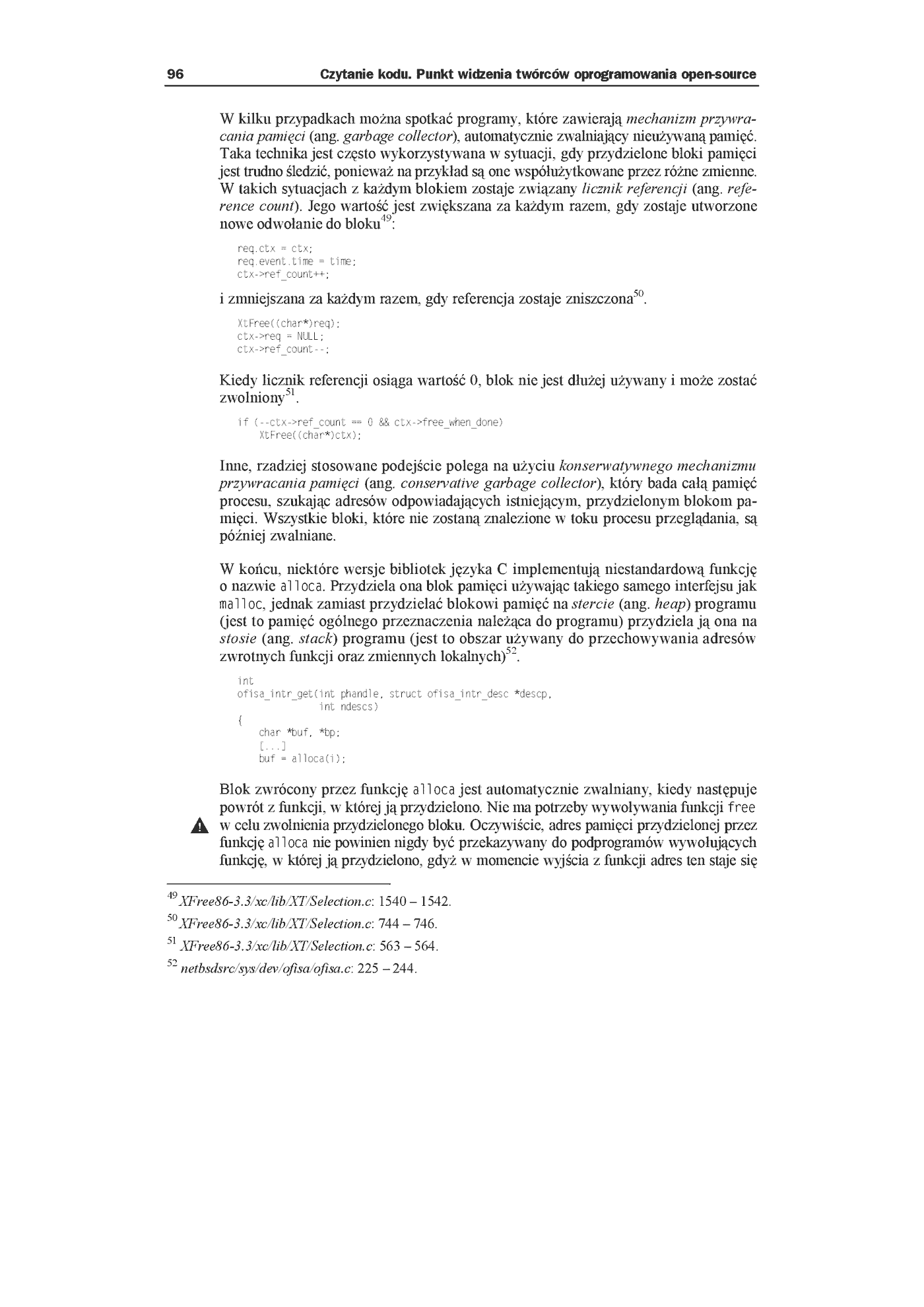 Fragment „Czytanie kodu. Punkt widzenia twórców oprogramowania open source” — strona 29 z 33