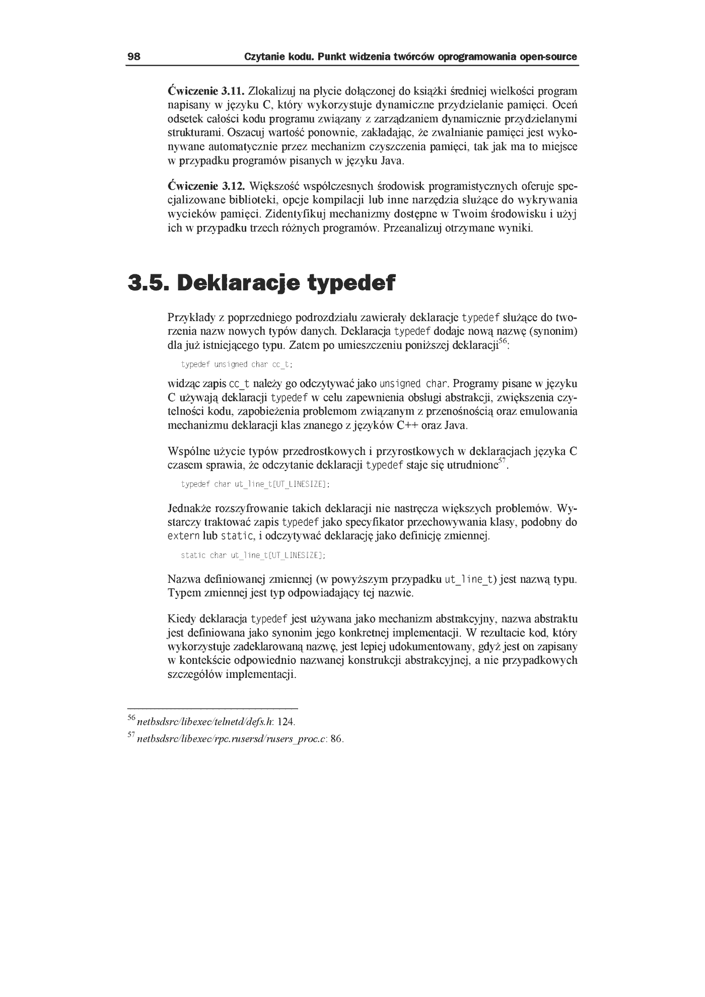 Fragment „Czytanie kodu. Punkt widzenia twórców oprogramowania open source” — strona 31 z 33
