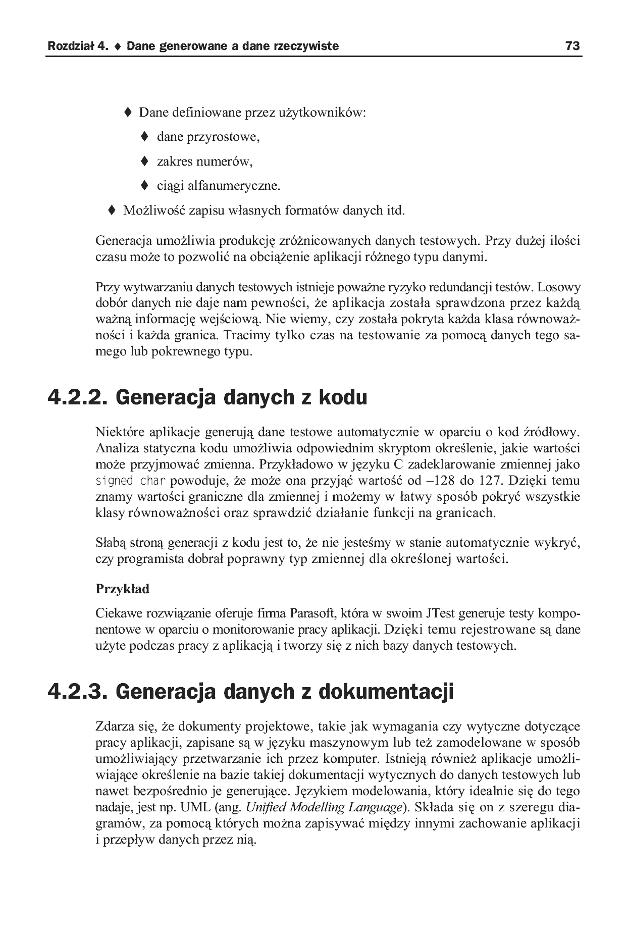 Fragment „Dane testowe. Teoria i Praktyka” — strona 11 z 14