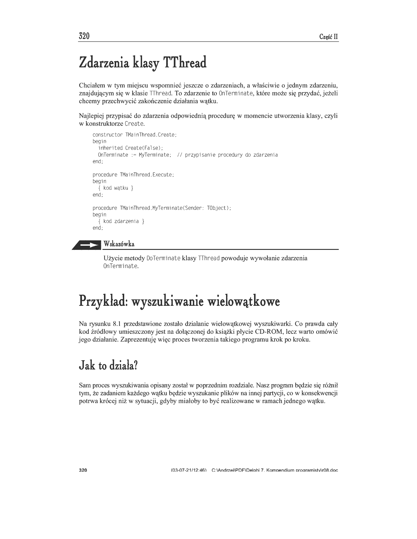 Fragment „Delphi 7. Kompendium programisty” — strona 27 z 32