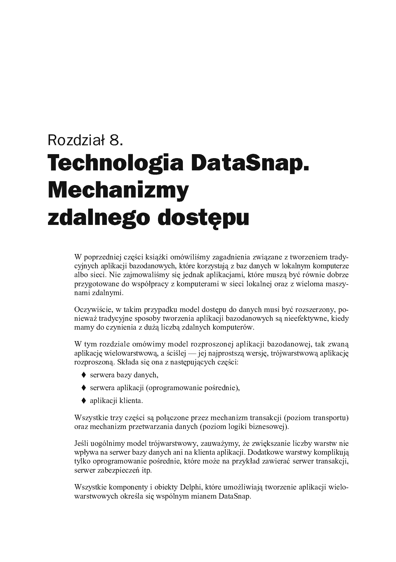 Fragment „Delphi. Techniki bazodanowe i internetowe” — strona 6 z 22