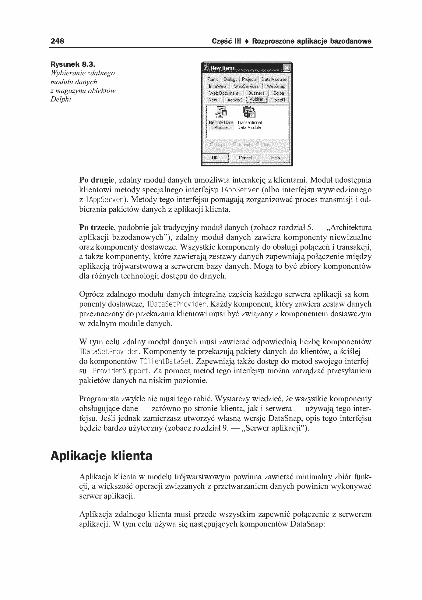 Fragment „Delphi. Techniki bazodanowe i internetowe” — strona 11 z 22