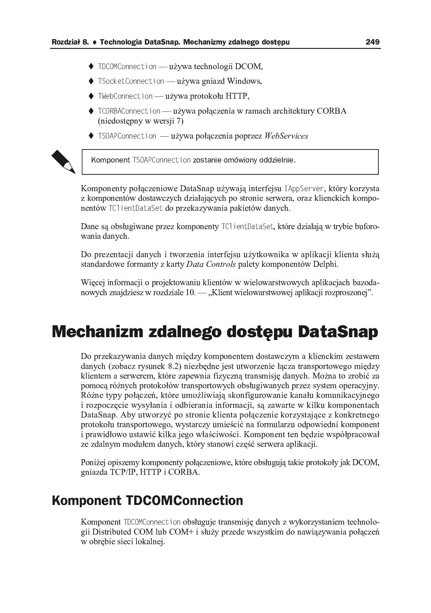 Fragment „Delphi. Techniki bazodanowe i internetowe” — strona 12 z 22