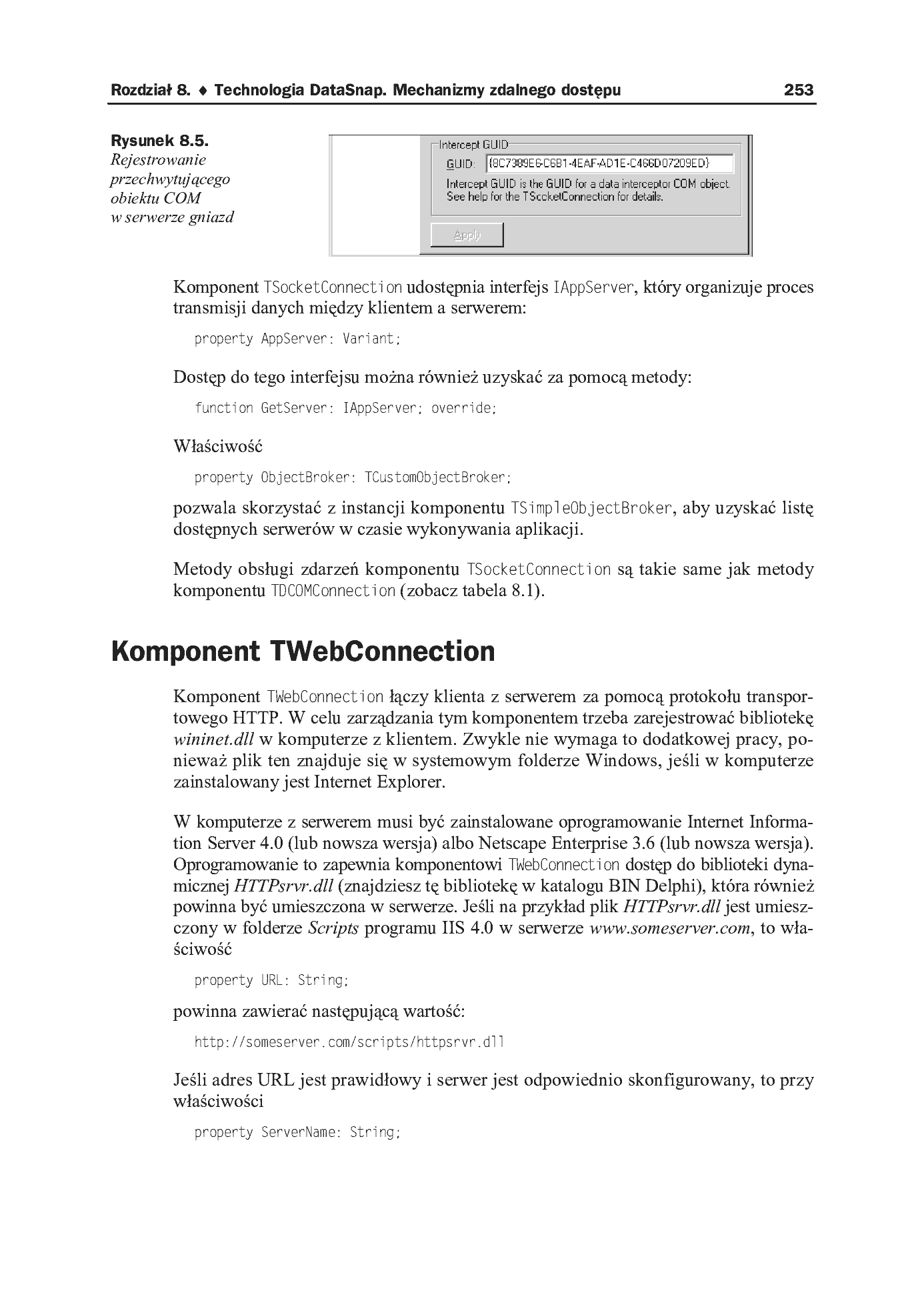 Fragment „Delphi. Techniki bazodanowe i internetowe” — strona 16 z 22