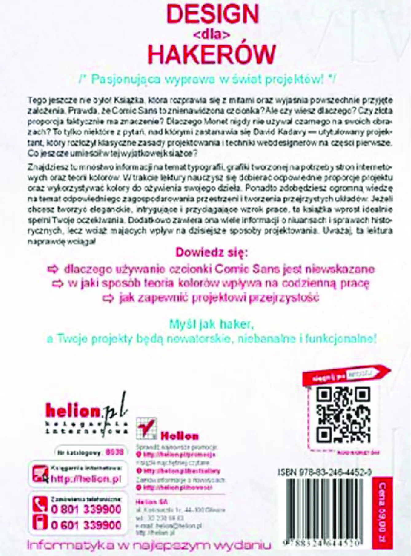 Fragment „Design dla hakerów. Sekrety genialnych projektów” — strona 46 z 46