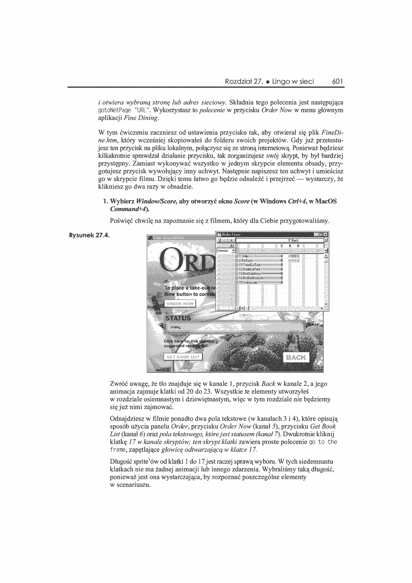 Fragment „Director 8 i Lingo. Księga eksperta” — strona 14 z 36
