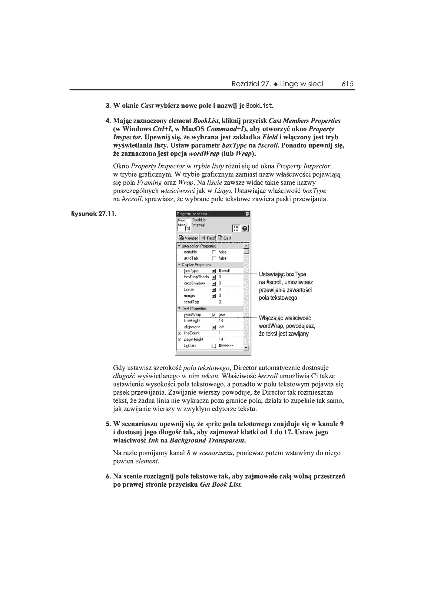 Fragment „Director 8 i Lingo. Księga eksperta” — strona 28 z 36