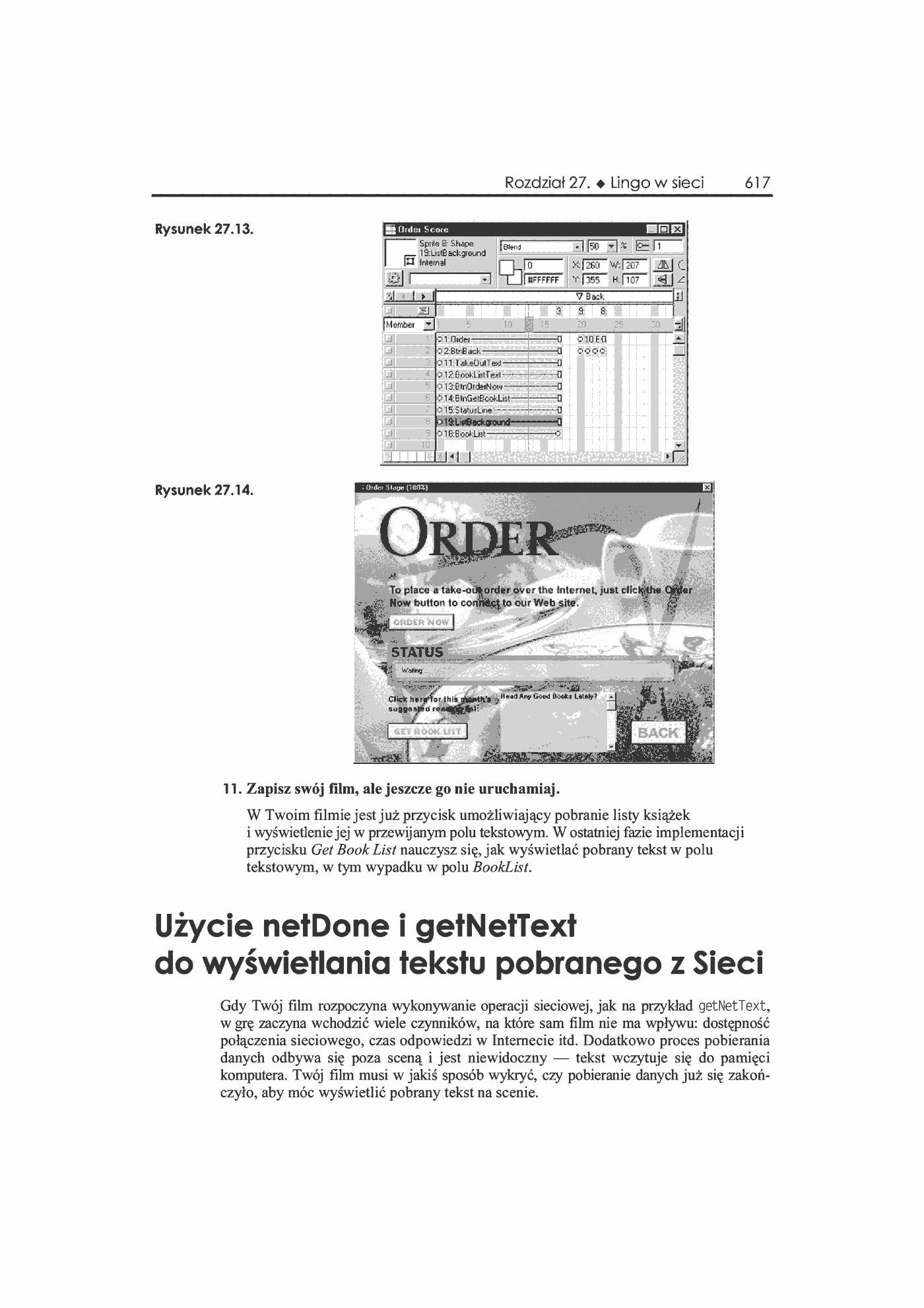 Fragment „Director 8 i Lingo. Księga eksperta” — strona 30 z 36