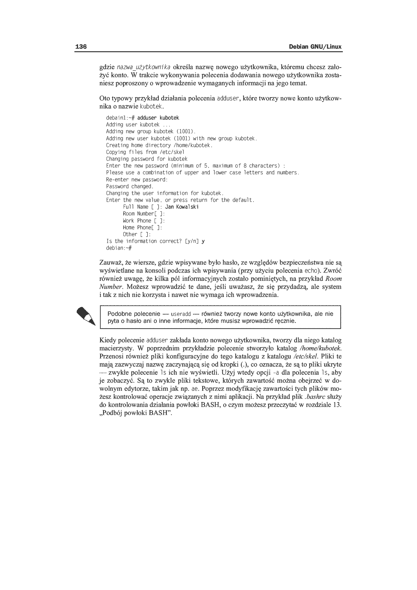 Fragment „Debian GNU/Linux” — strona 5 z 15