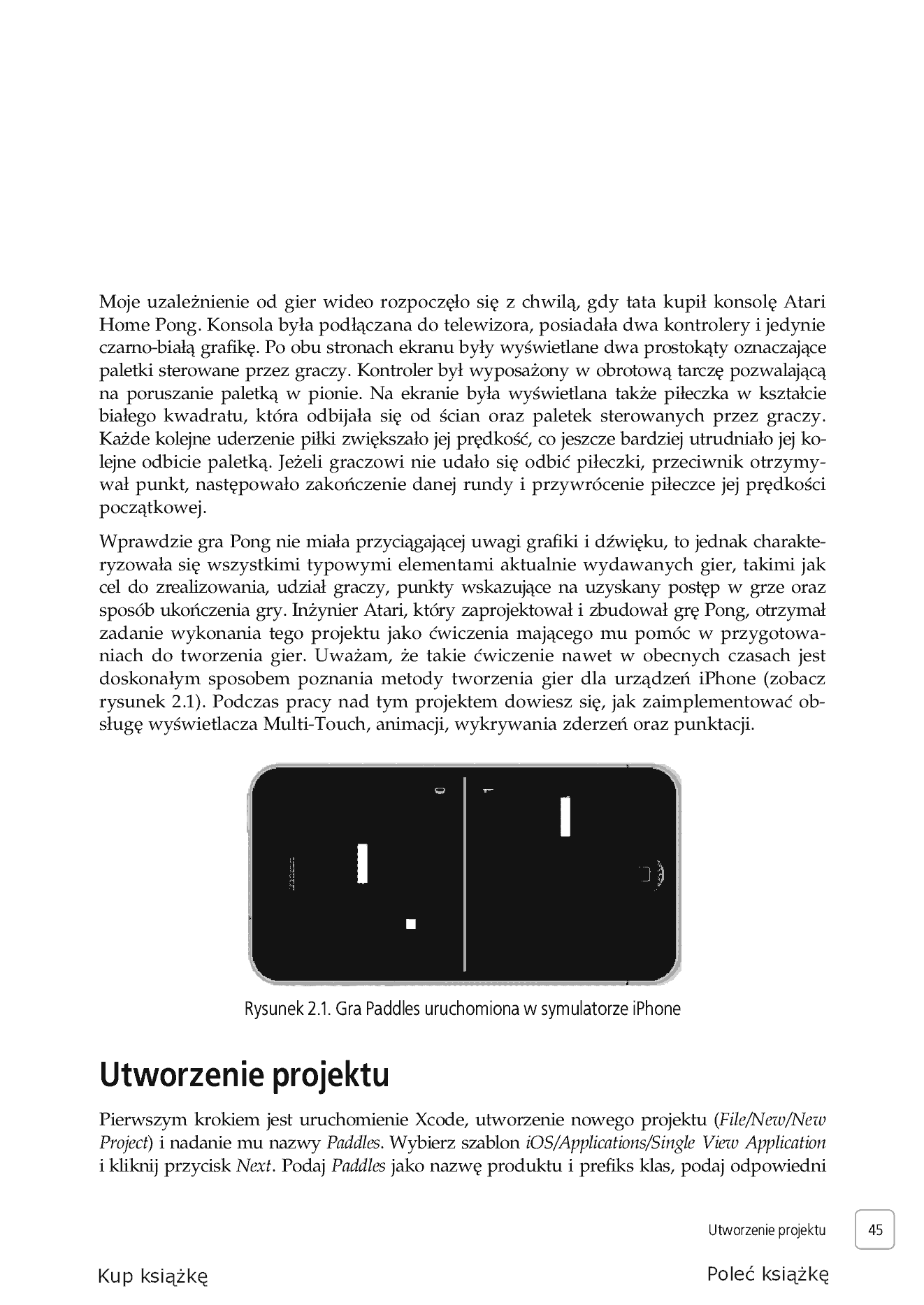 Fragment „Dotknij, przesuń, potrząśnij. Od pomysłu do gry na iPhone'a i iPada” — strona 6 z 48