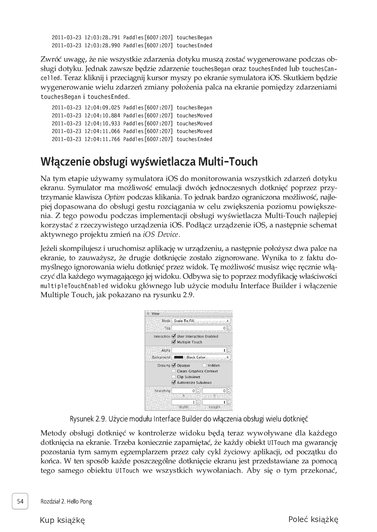 Fragment „Dotknij, przesuń, potrząśnij. Od pomysłu do gry na iPhone'a i iPada” — strona 15 z 48