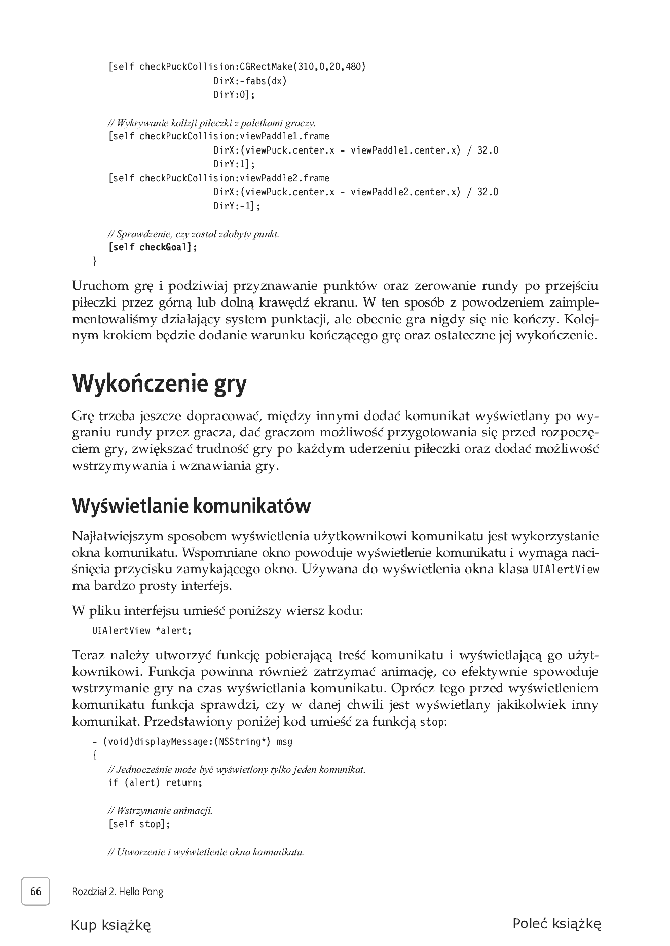 Fragment „Dotknij, przesuń, potrząśnij. Od pomysłu do gry na iPhone'a i iPada” — strona 27 z 48