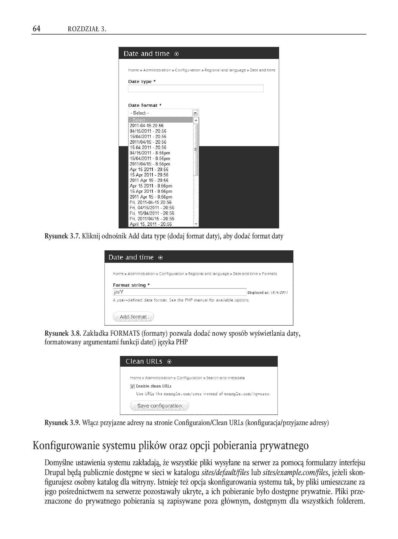 Fragment „Drupal 7. Wprowadzenie” — strona 17 z 44