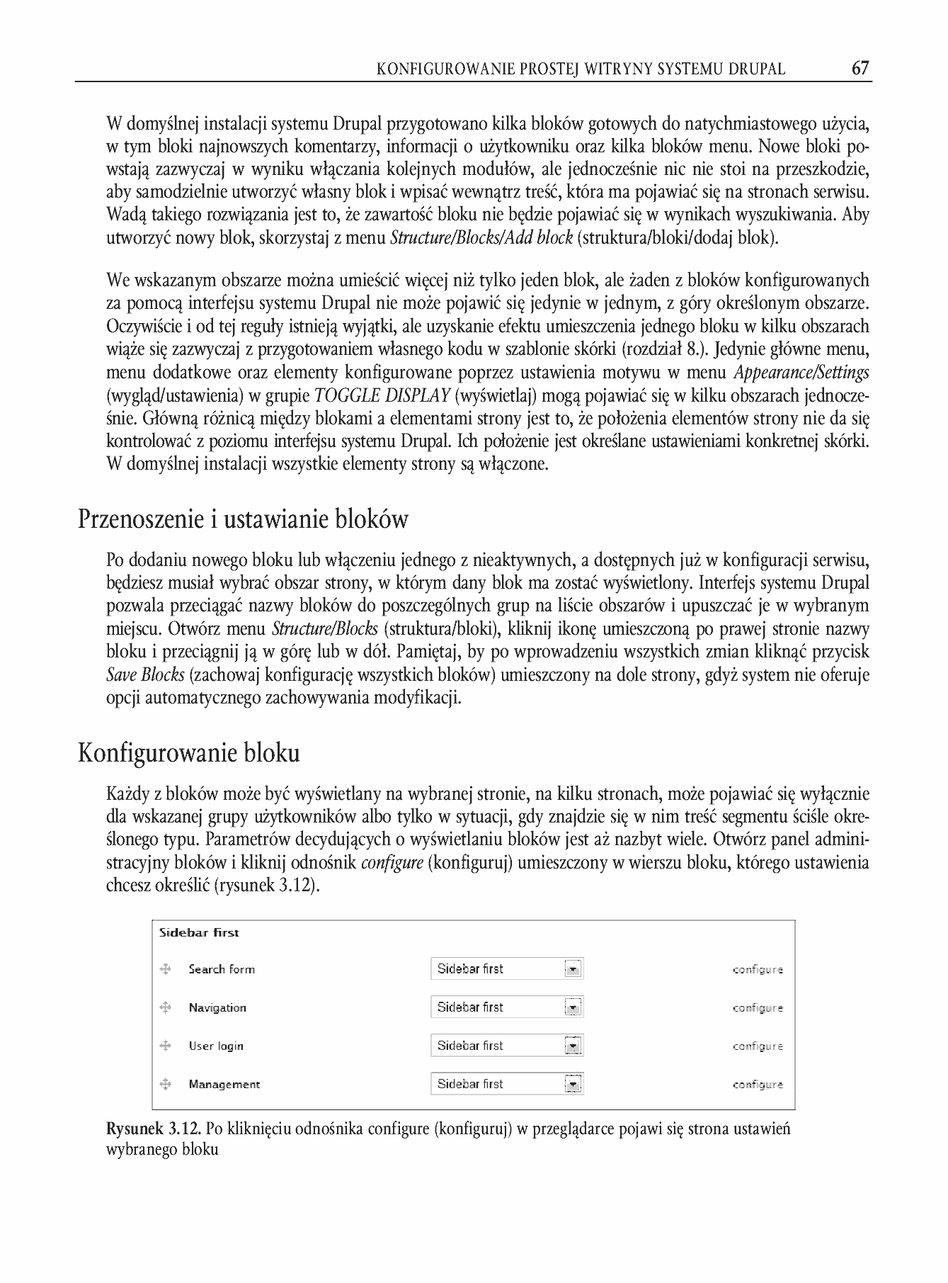 Fragment „Drupal 7. Wprowadzenie” — strona 20 z 44