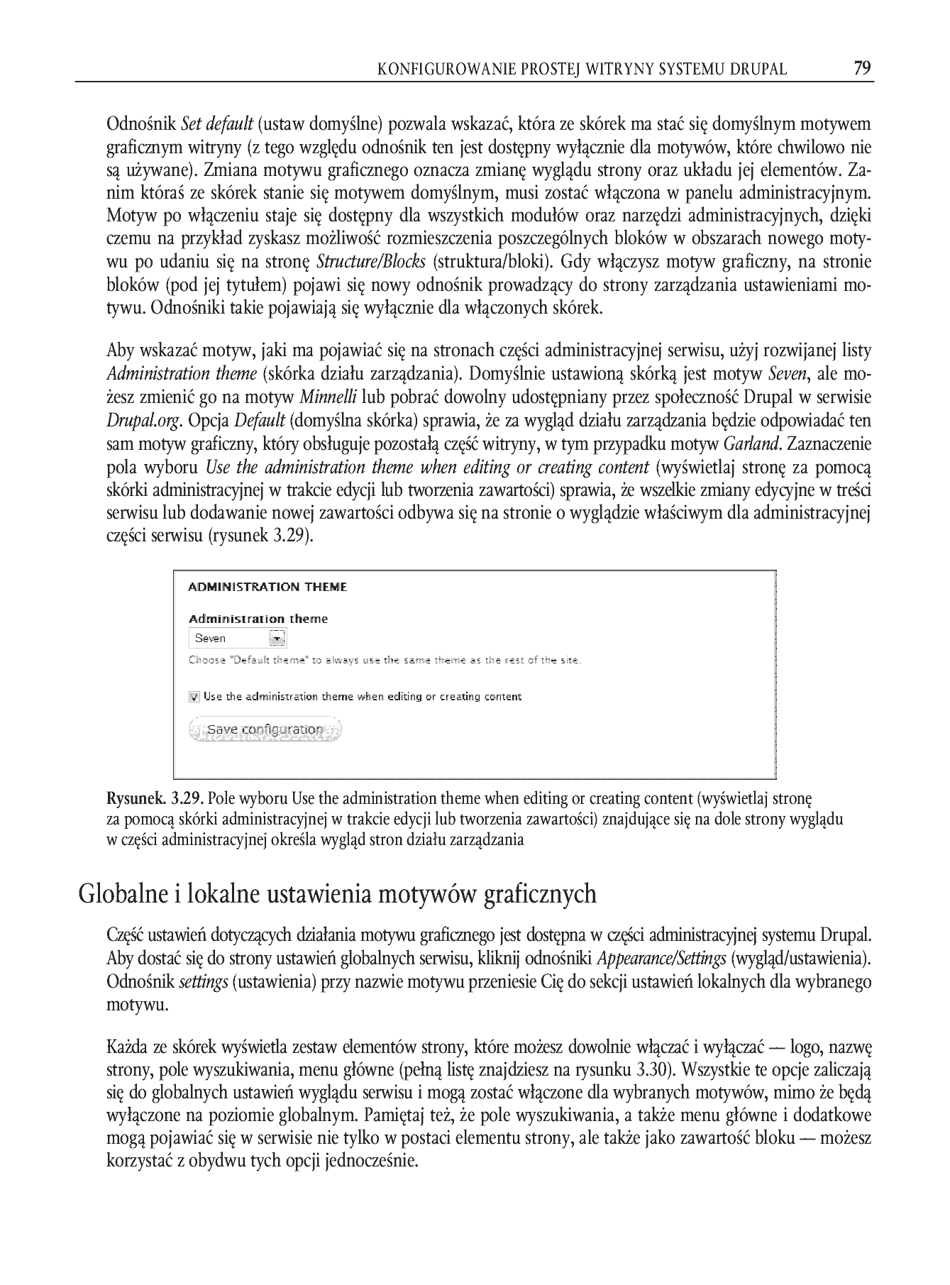 Fragment „Drupal 7. Wprowadzenie” — strona 32 z 44