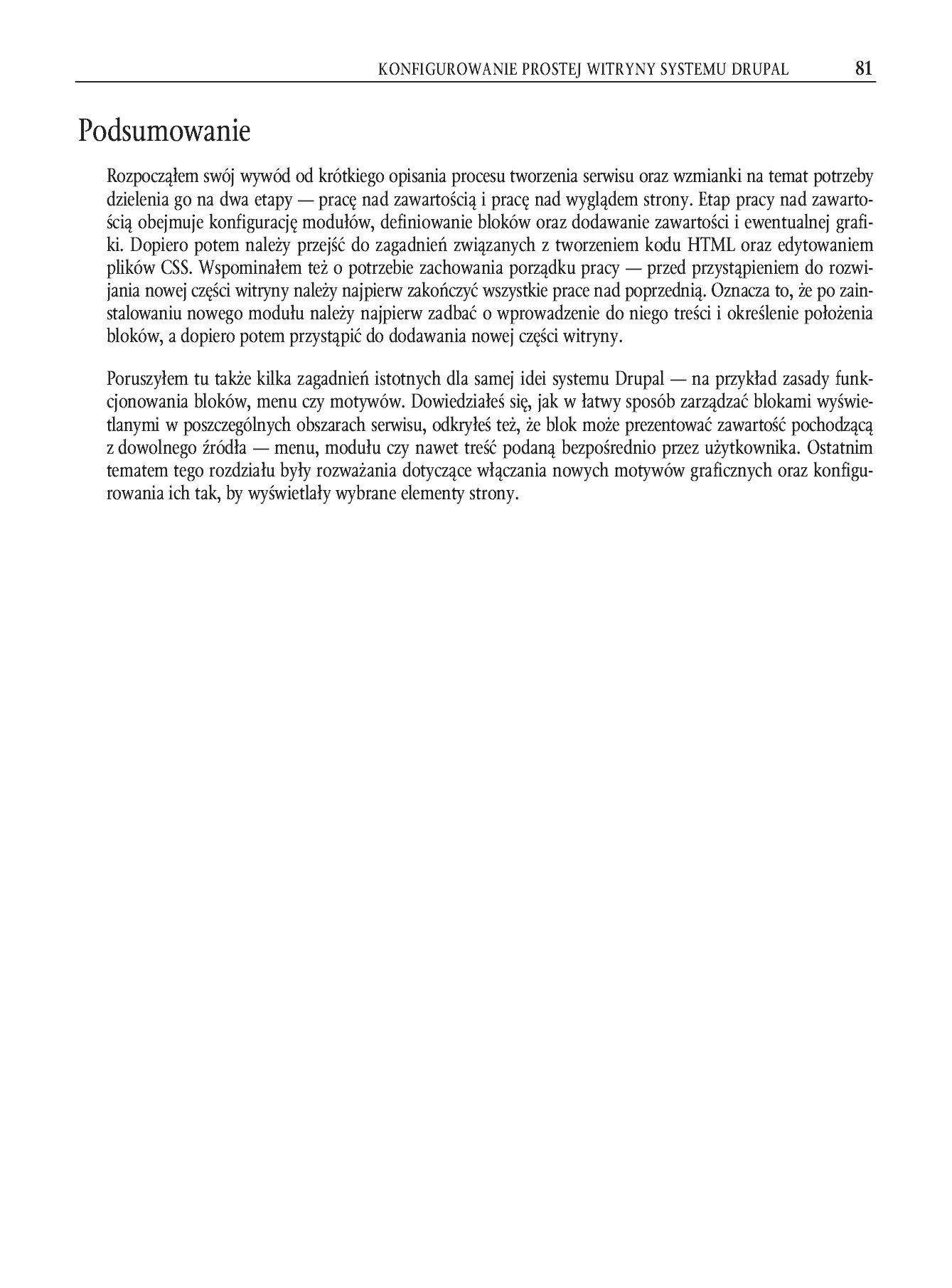 Fragment „Drupal 7. Wprowadzenie” — strona 34 z 44