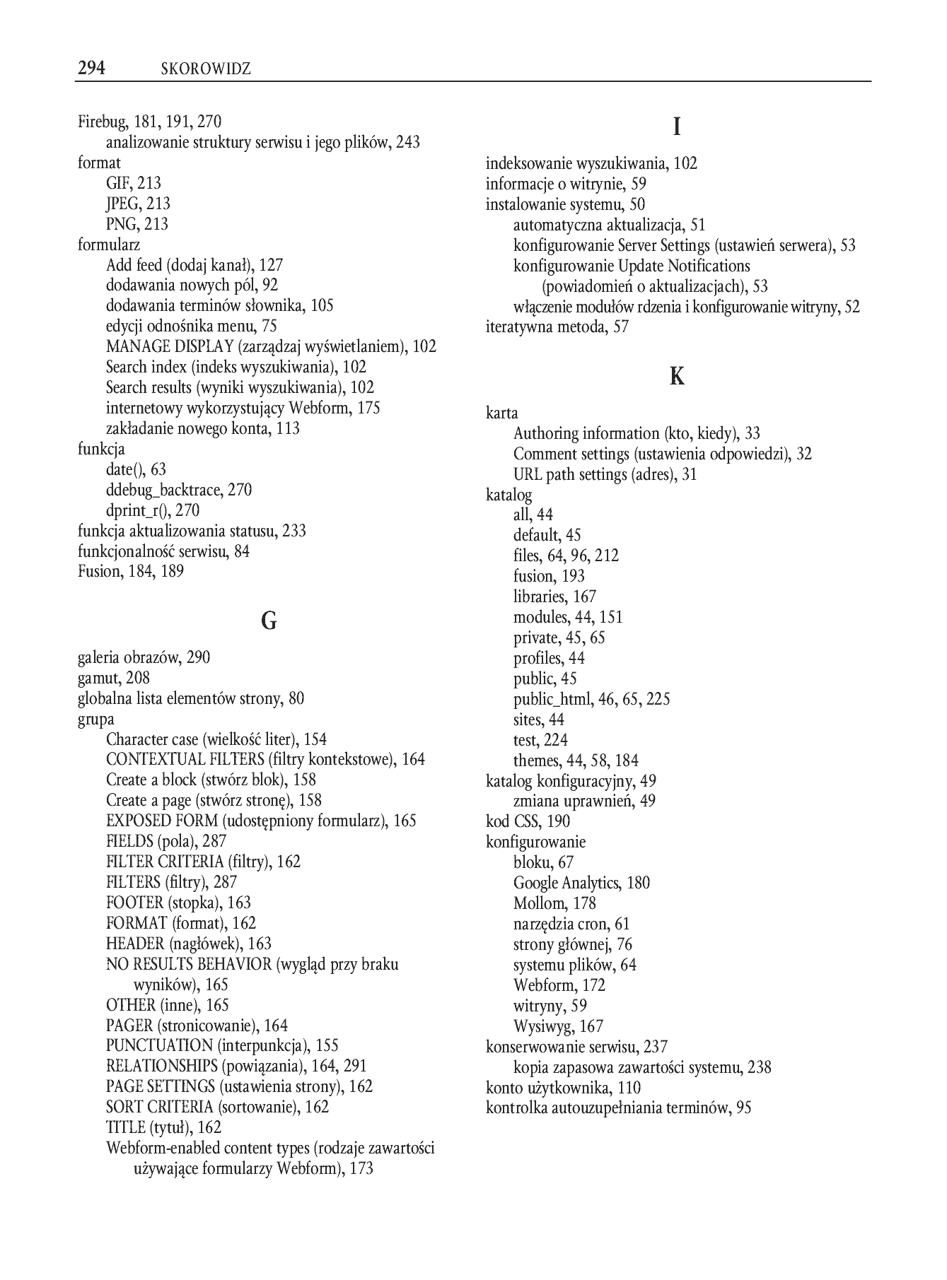 Fragment „Drupal 7. Wprowadzenie” — strona 36 z 44