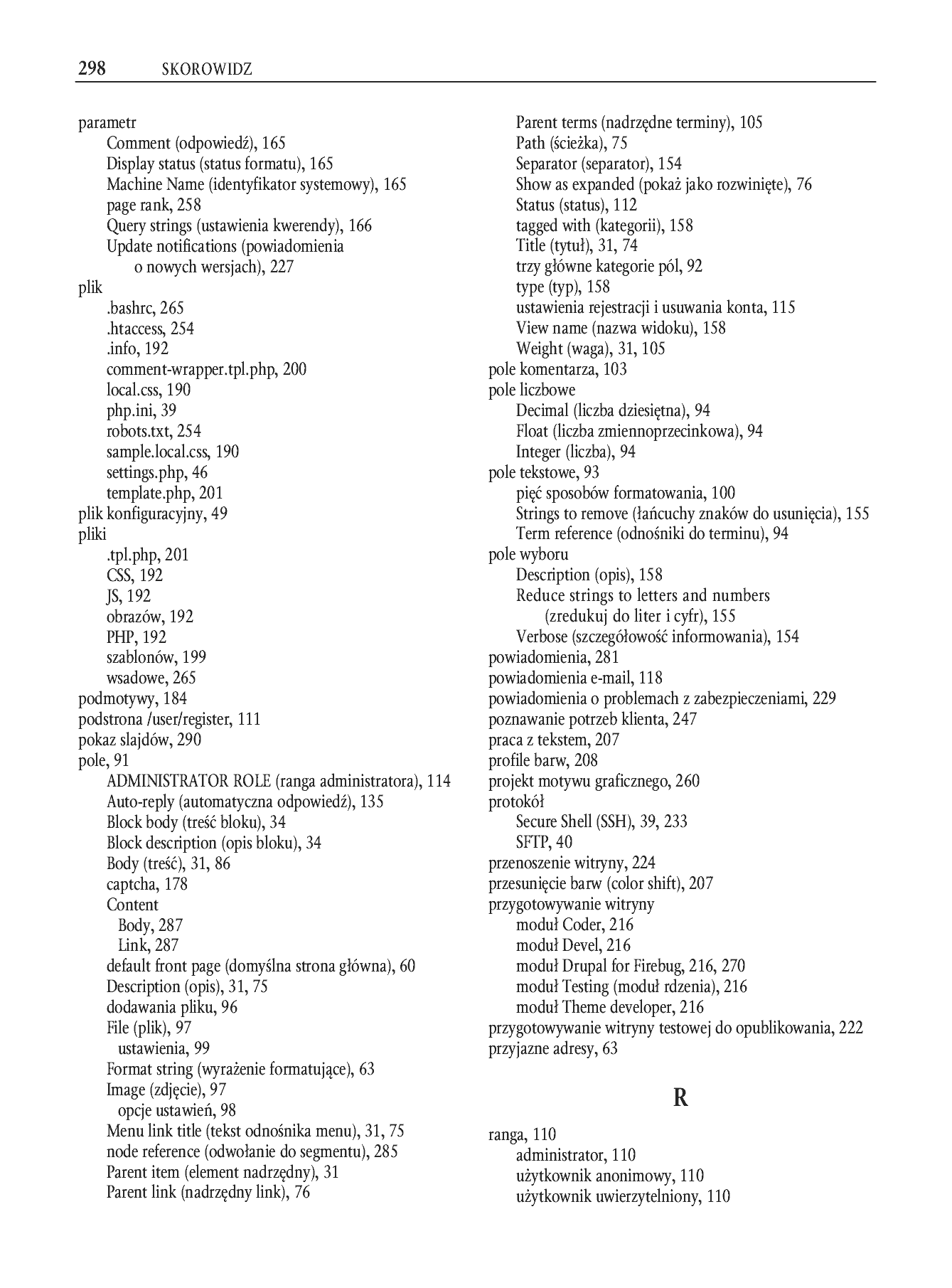 Fragment „Drupal 7. Wprowadzenie” — strona 40 z 44