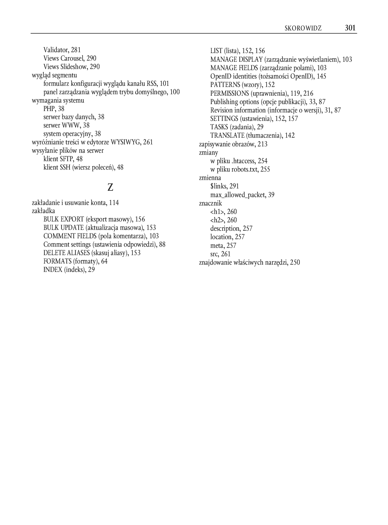 Fragment „Drupal 7. Wprowadzenie” — strona 43 z 44