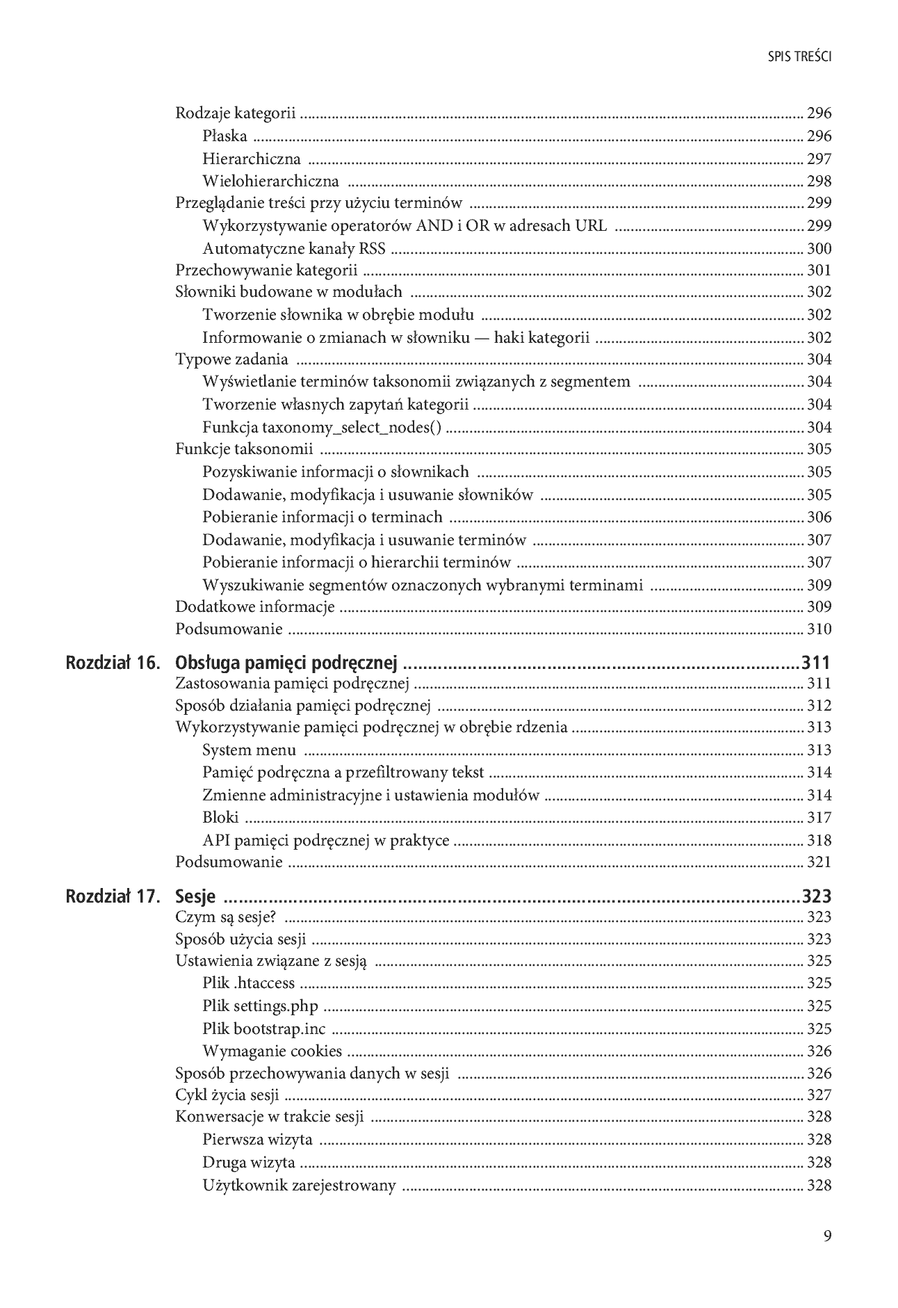 Fragment „Drupal 7. Zaawansowane programowanie” — strona 9 z 39