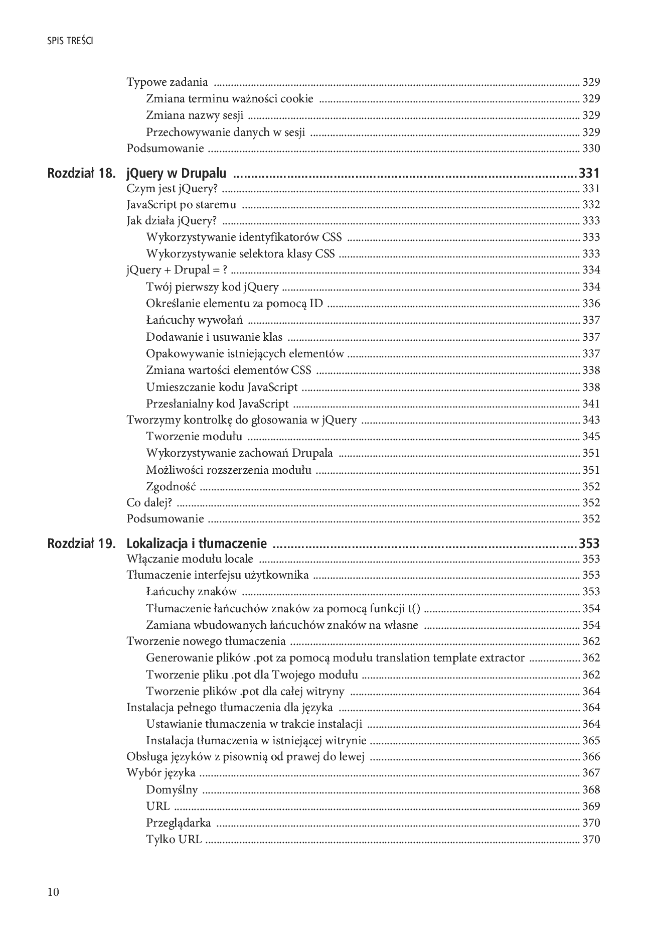 Fragment „Drupal 7. Zaawansowane programowanie” — strona 10 z 39