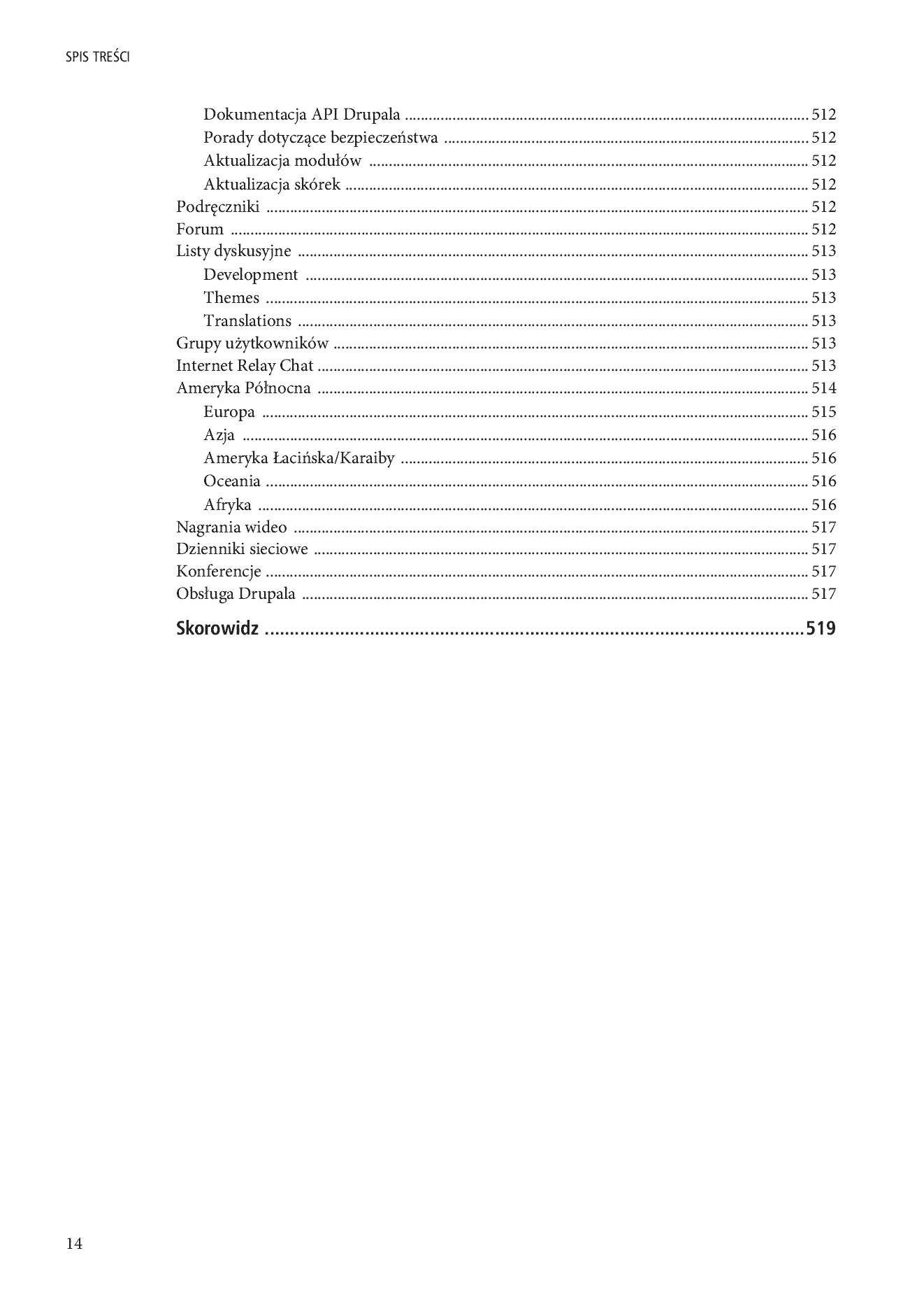 Fragment „Drupal 7. Zaawansowane programowanie” — strona 14 z 39