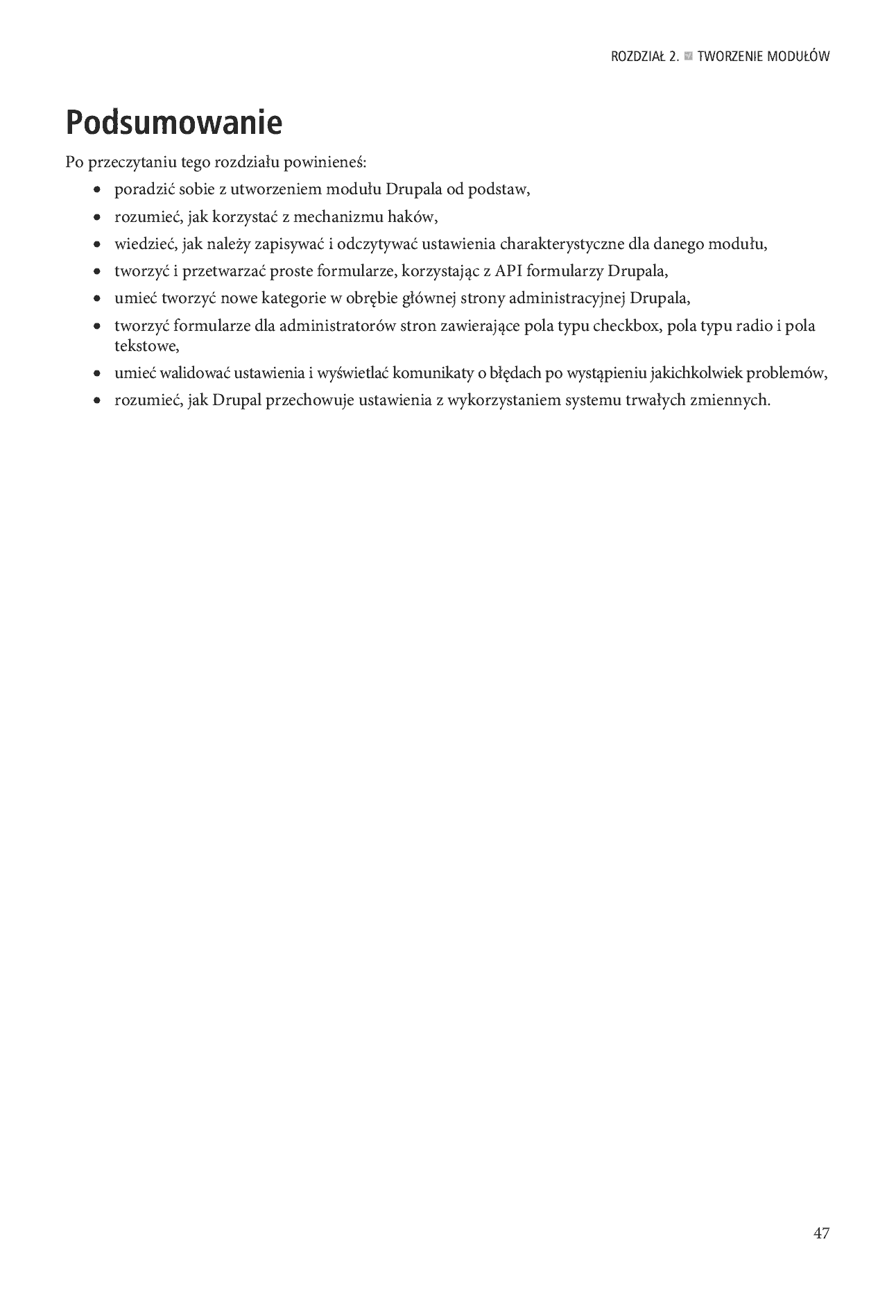 Fragment „Drupal 7. Zaawansowane programowanie” — strona 29 z 39