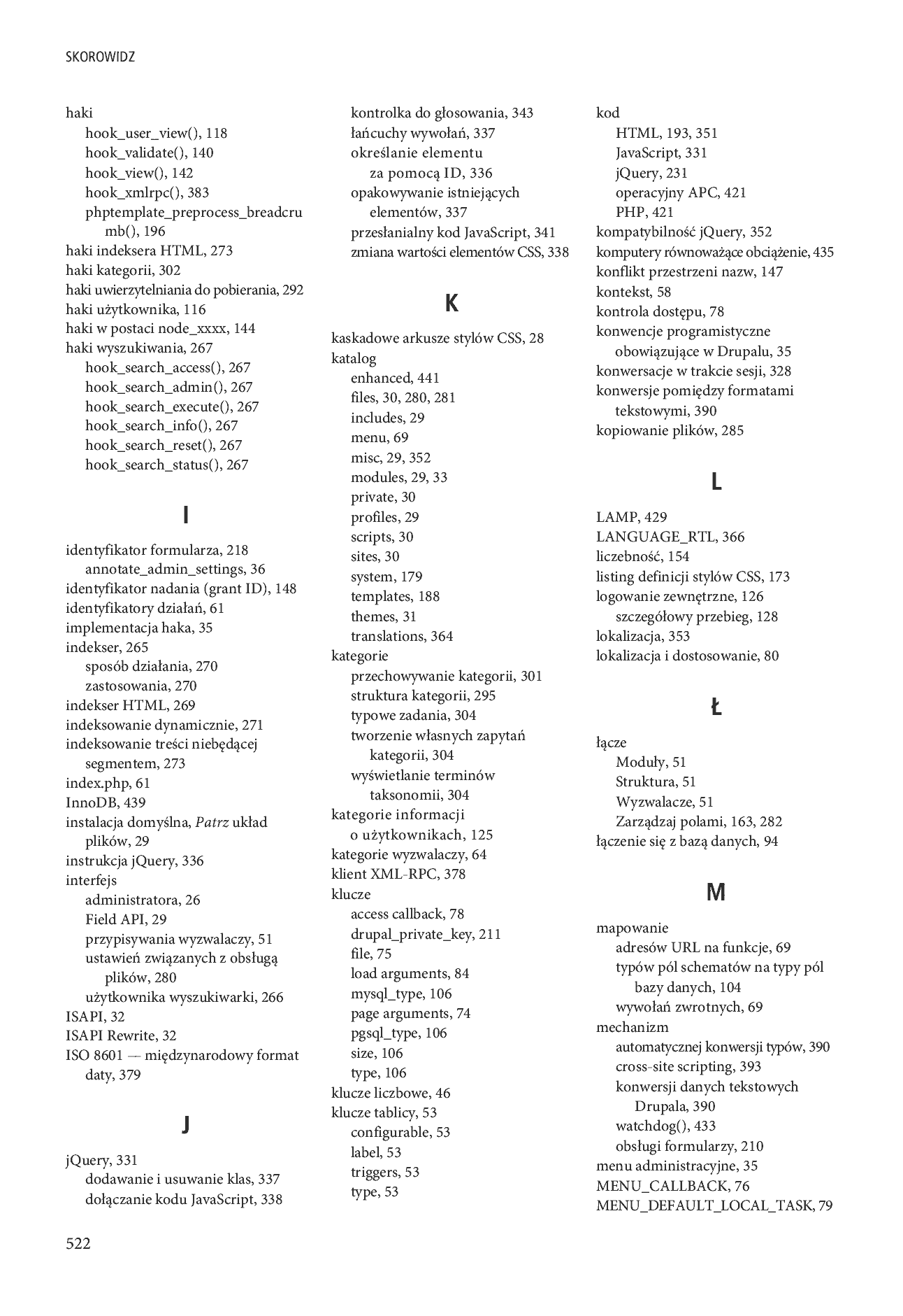 Fragment „Drupal 7. Zaawansowane programowanie” — strona 33 z 39
