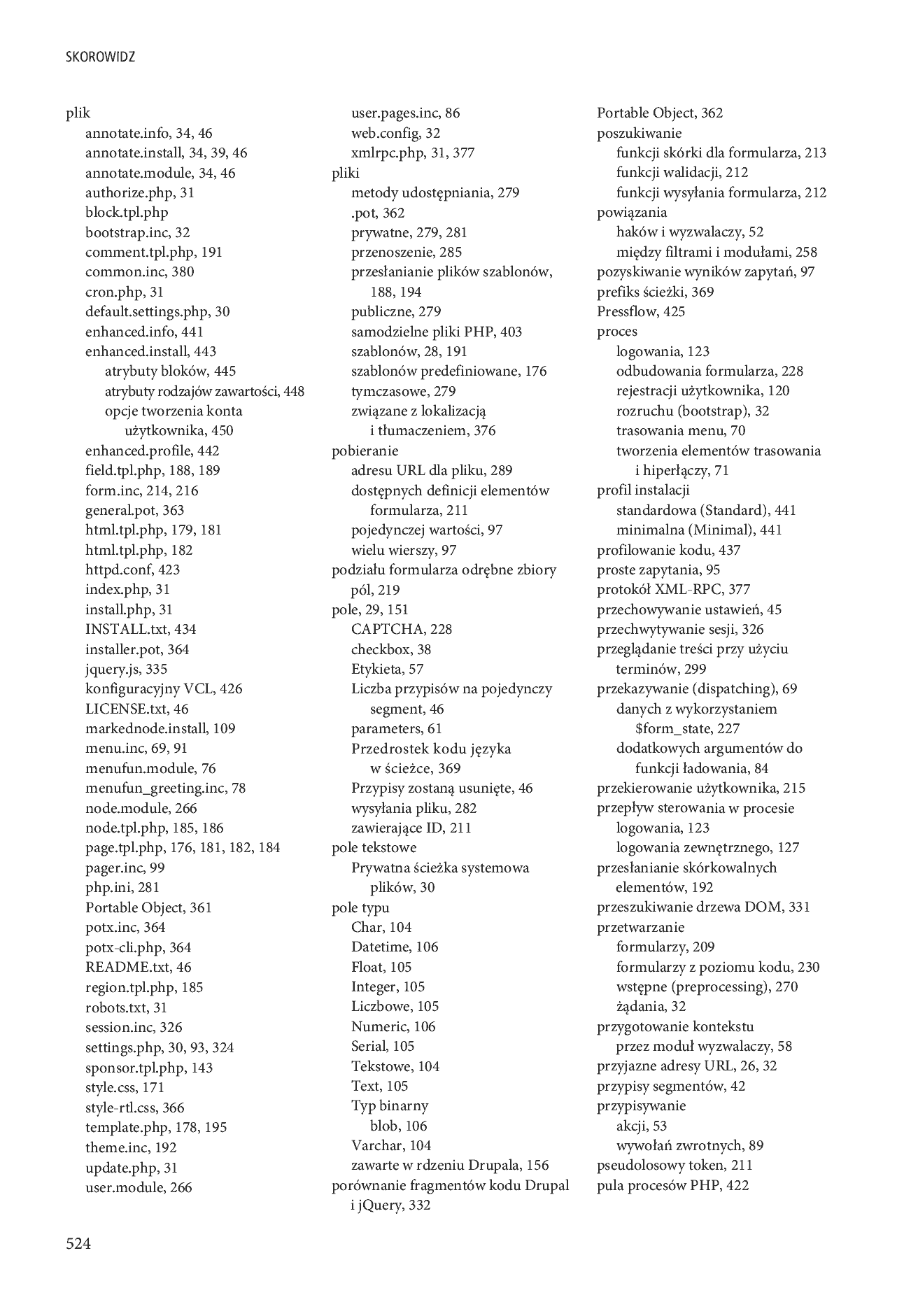 Fragment „Drupal 7. Zaawansowane programowanie” — strona 35 z 39