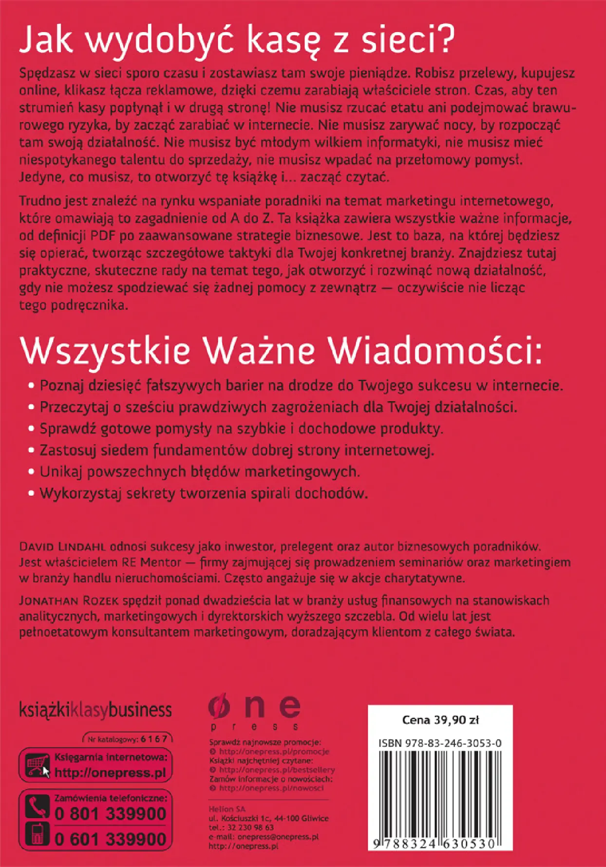 Fragment „Druga pensja z sieci. Jak rozpocząć i rozwinąć działalność w internecie, nie rezygnując z aktualnej pracy” — strona 30 z 30
