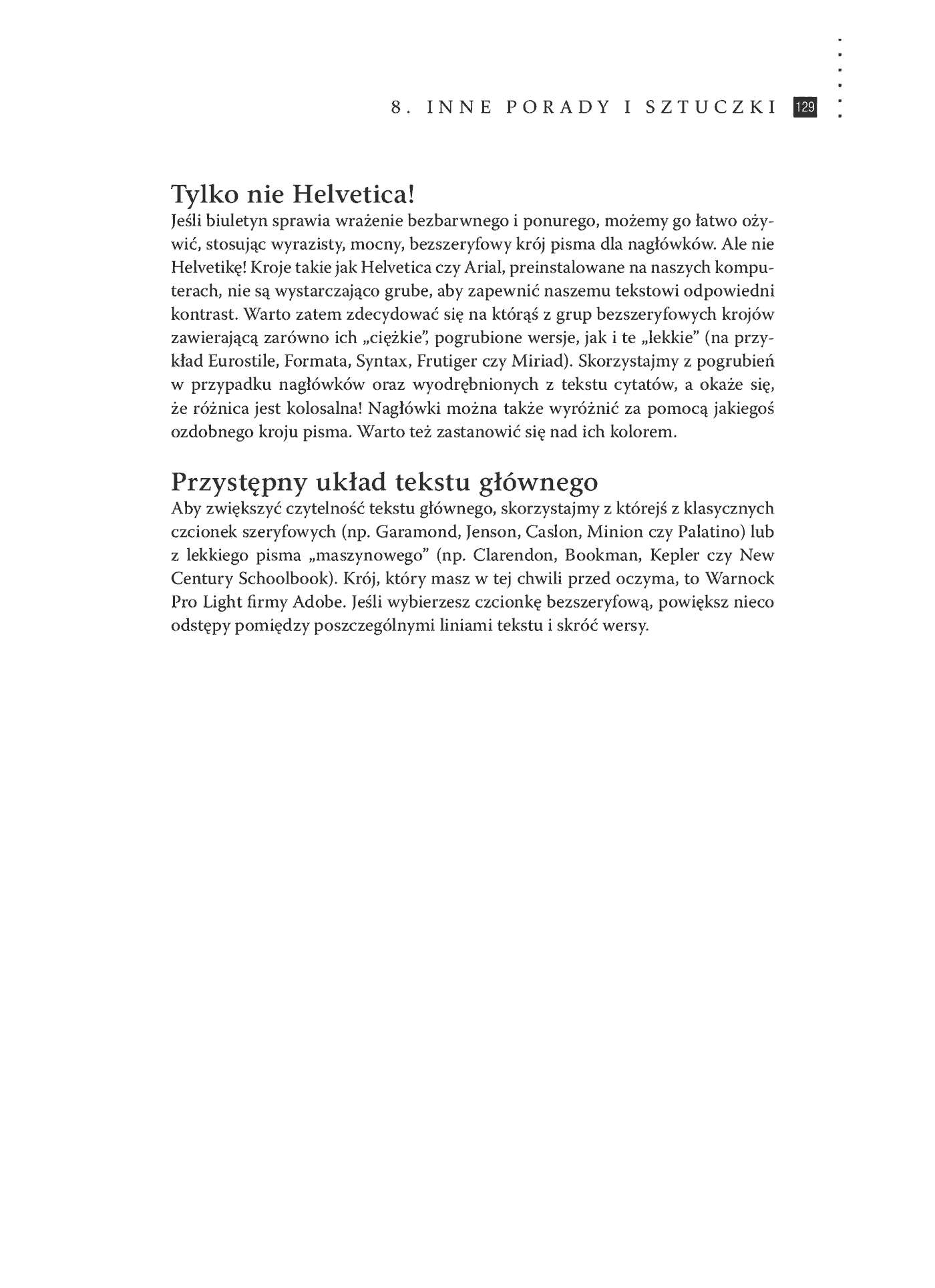 Fragment „DTP od podstaw. Projekty z klasą” — strona 26 z 43