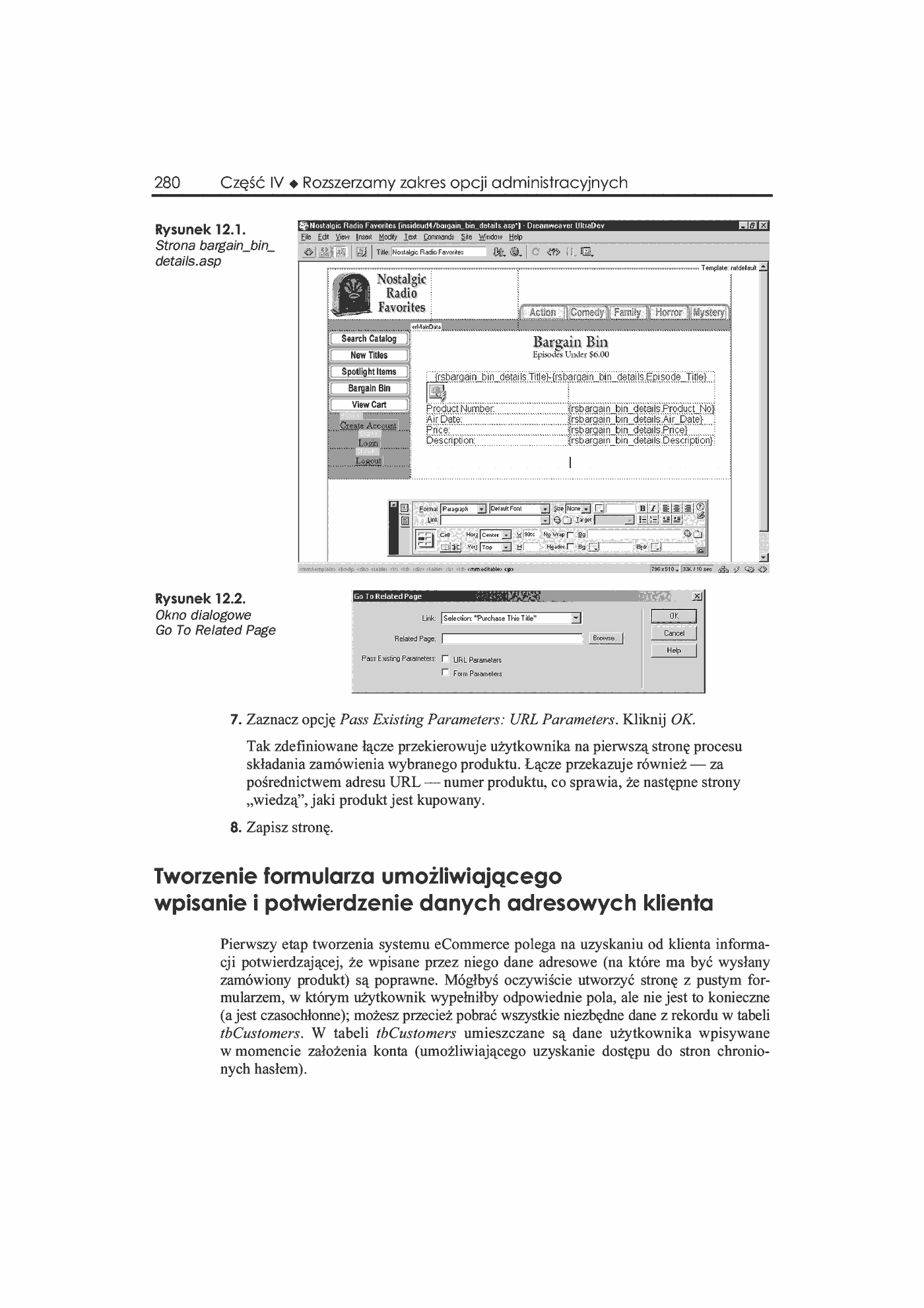 Fragment „Dreamweaver UltraDev 4. Księga eksperta” — strona 11 z 46