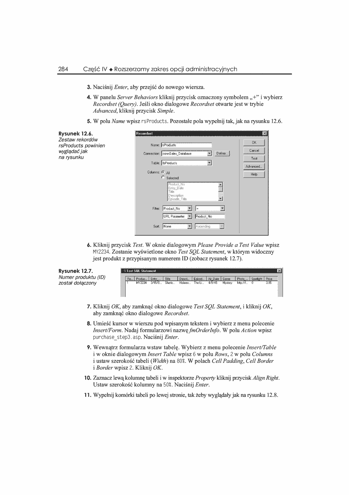 Fragment „Dreamweaver UltraDev 4. Księga eksperta” — strona 15 z 46