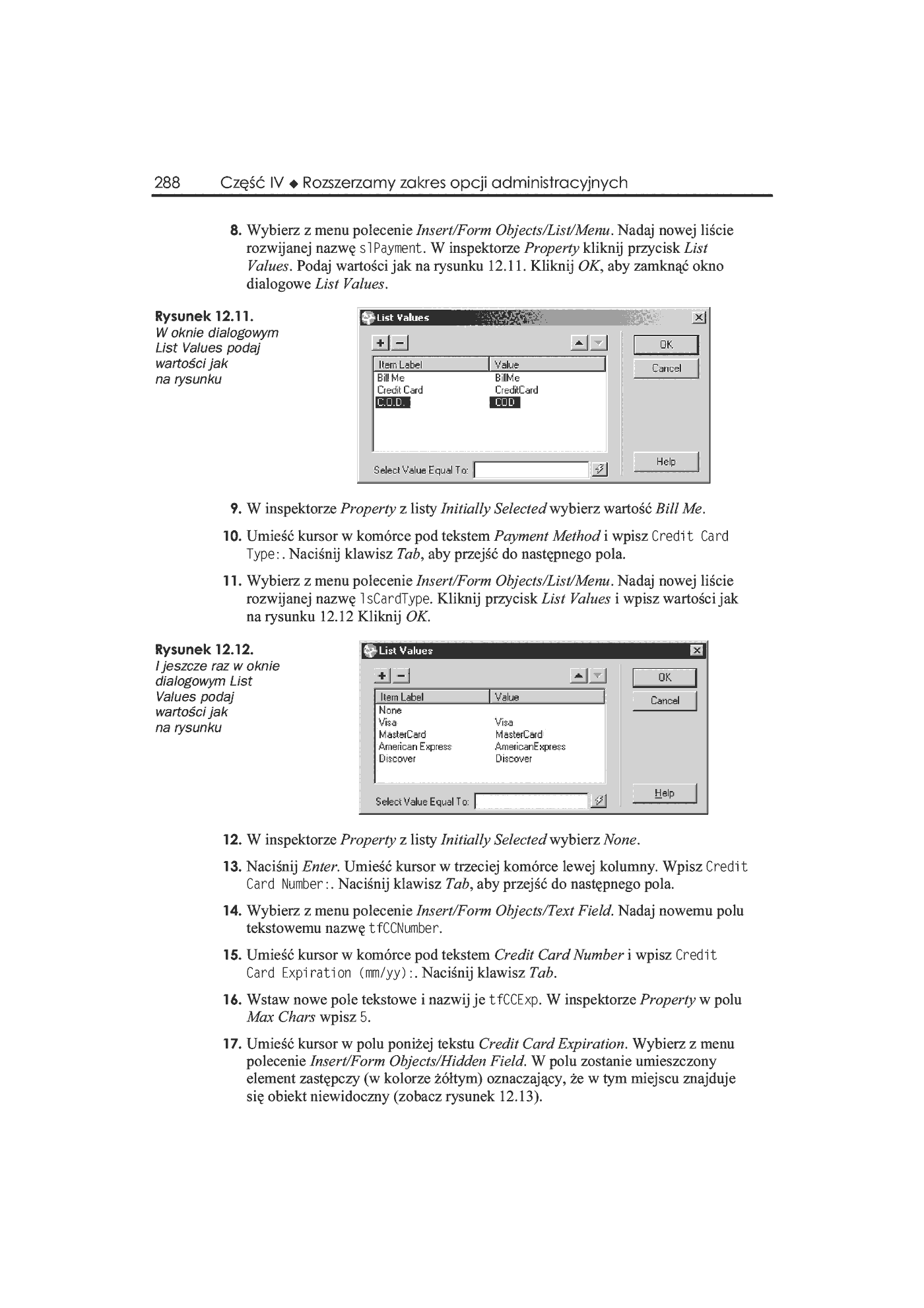 Fragment „Dreamweaver UltraDev 4. Księga eksperta” — strona 19 z 46