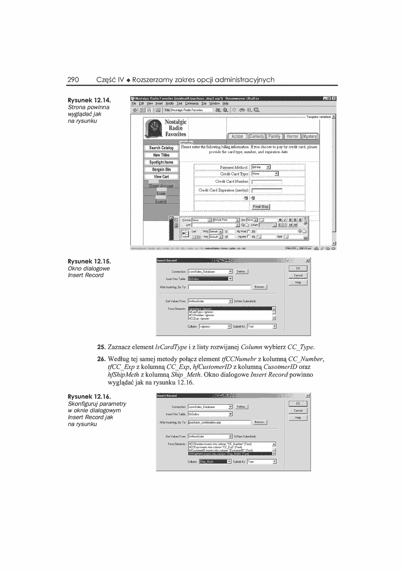 Fragment „Dreamweaver UltraDev 4. Księga eksperta” — strona 21 z 46