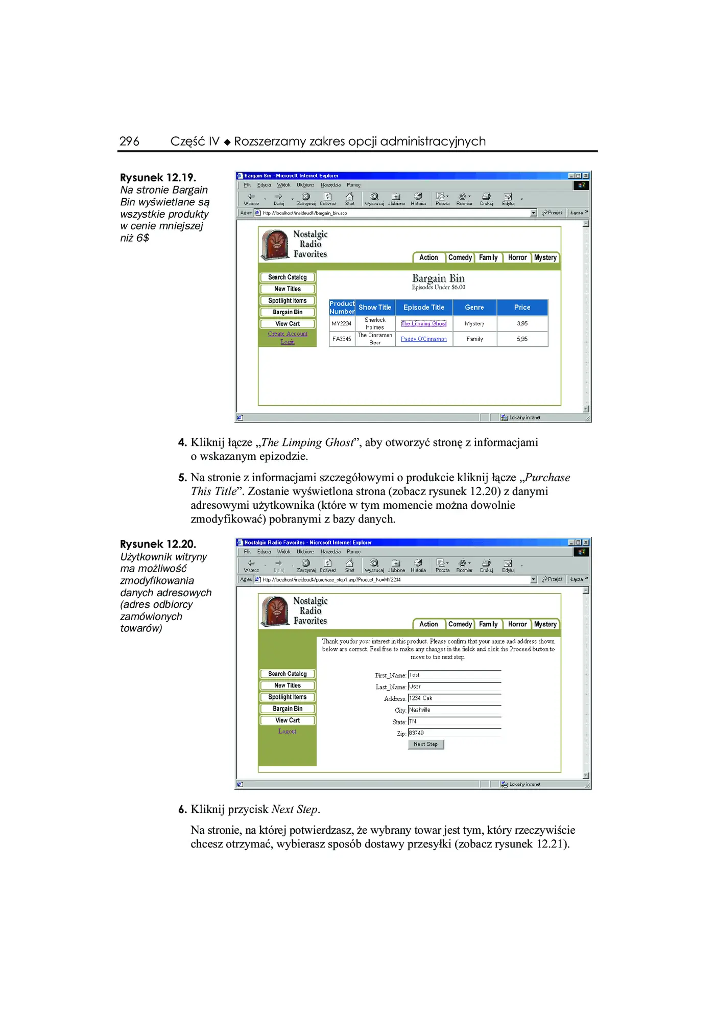 Fragment „Dreamweaver UltraDev 4. Księga eksperta” — strona 27 z 46