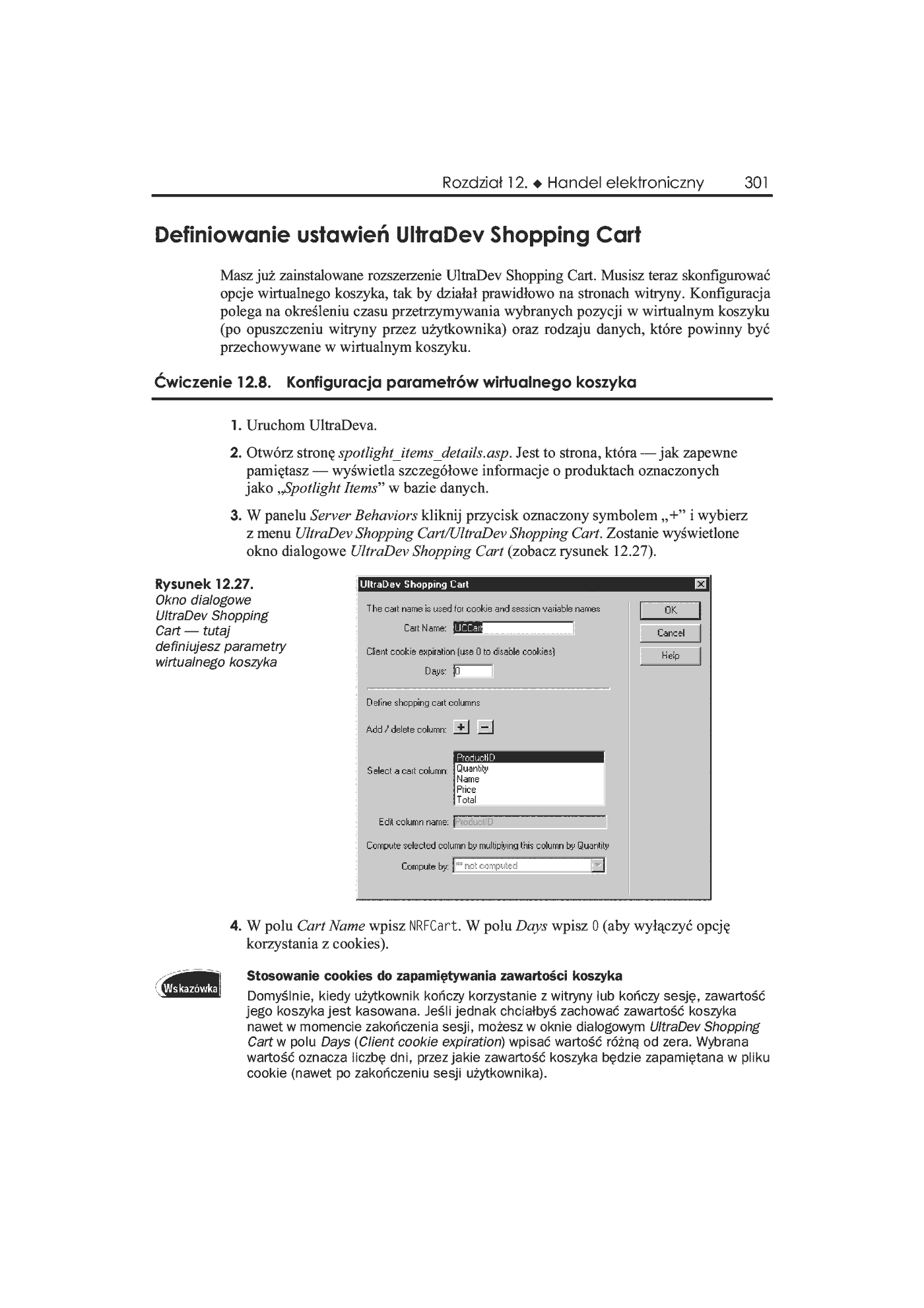 Fragment „Dreamweaver UltraDev 4. Księga eksperta” — strona 32 z 46