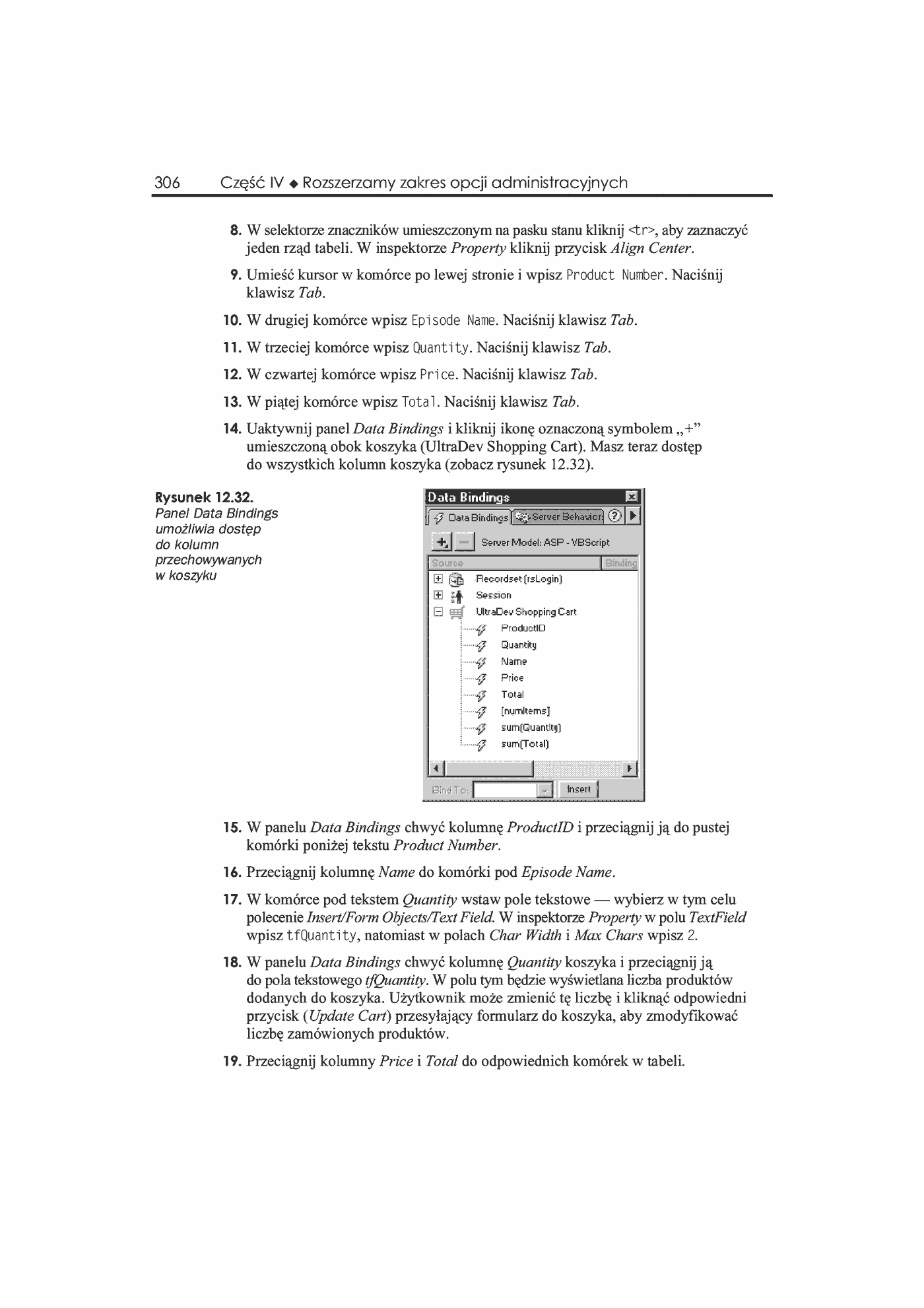 Fragment „Dreamweaver UltraDev 4. Księga eksperta” — strona 37 z 46