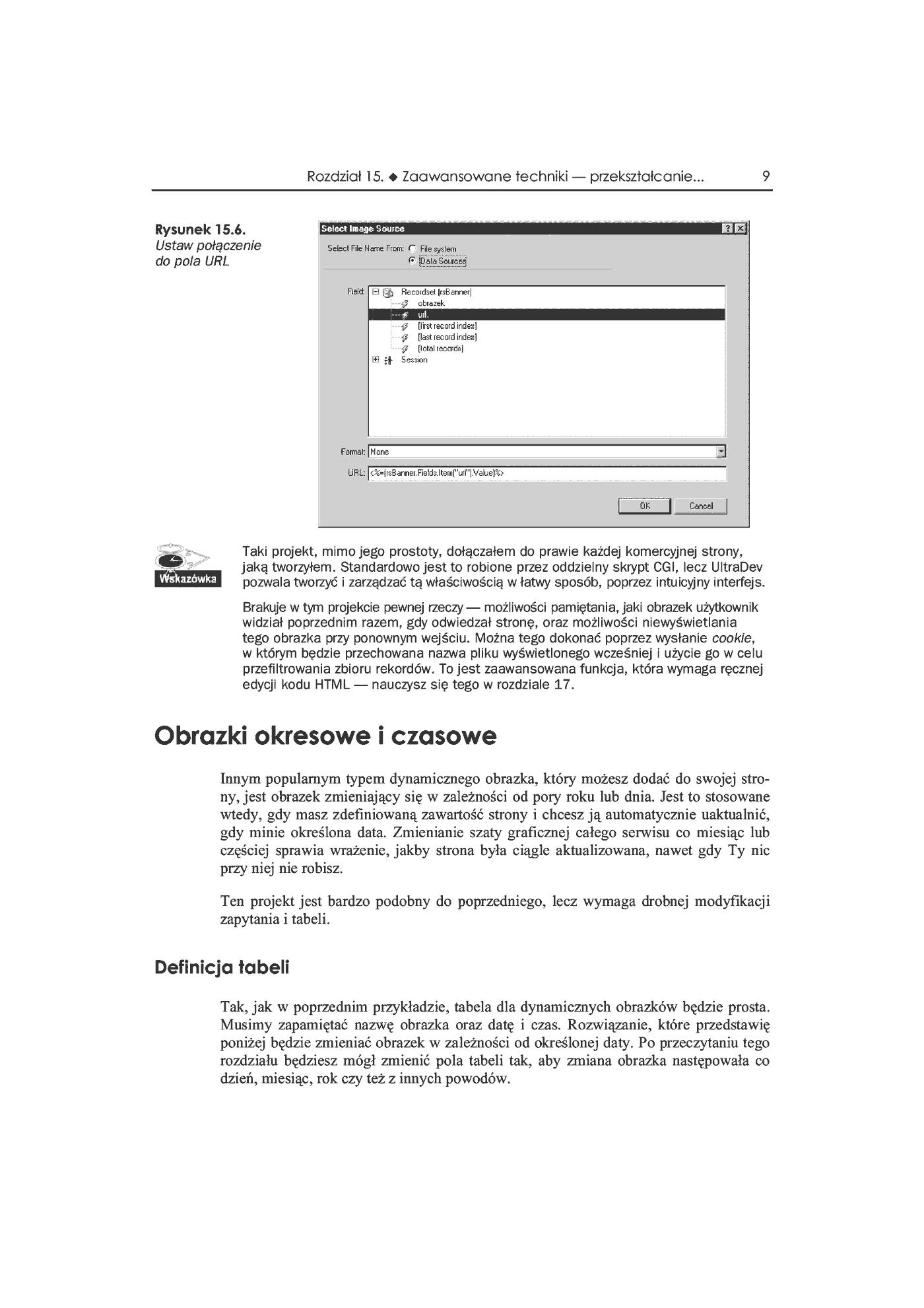 Fragment „Dreamweaver UltraDev 4. Vademecum profesjonalisty” — strona 20 z 33