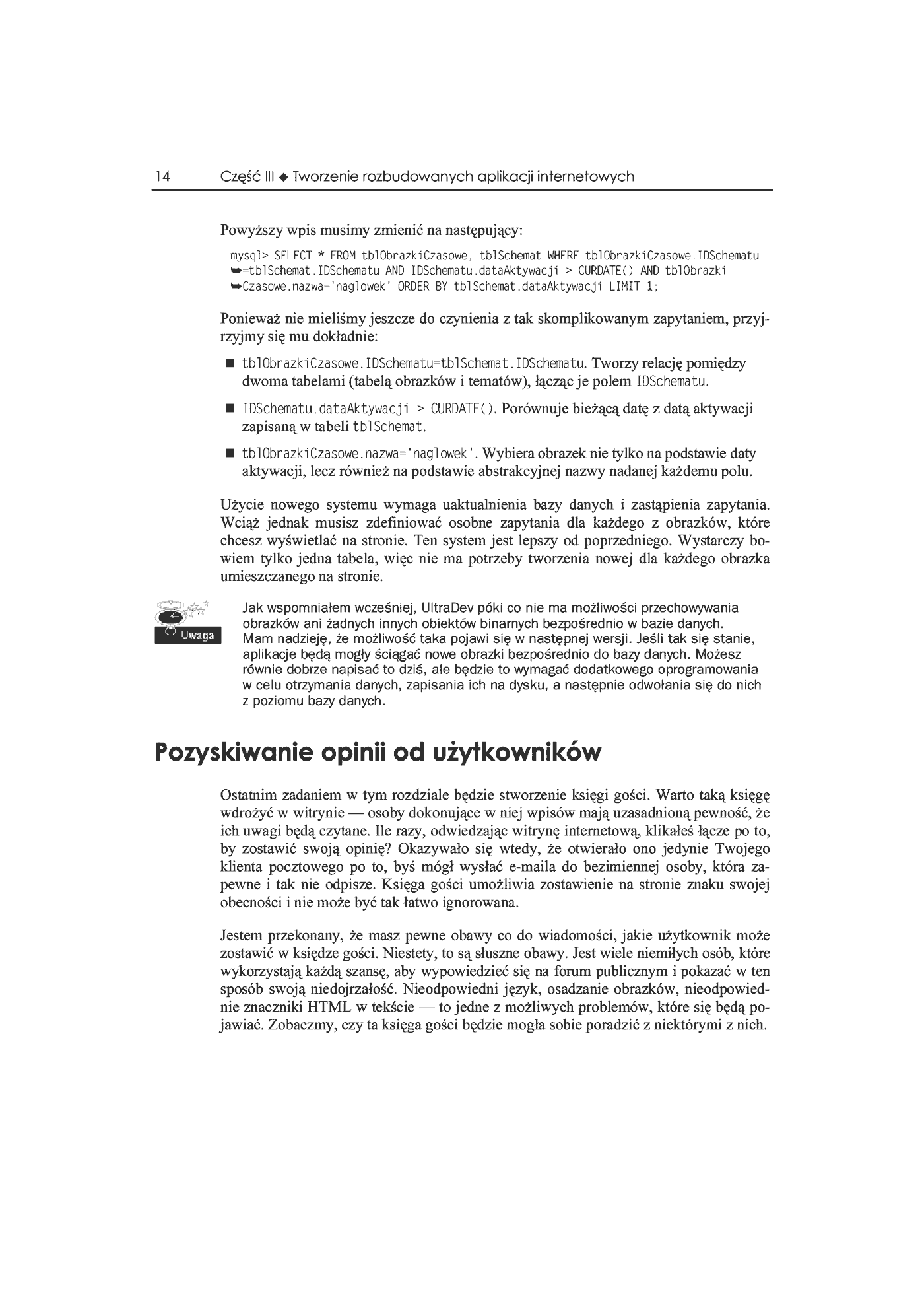 Fragment „Dreamweaver UltraDev 4. Vademecum profesjonalisty” — strona 25 z 33